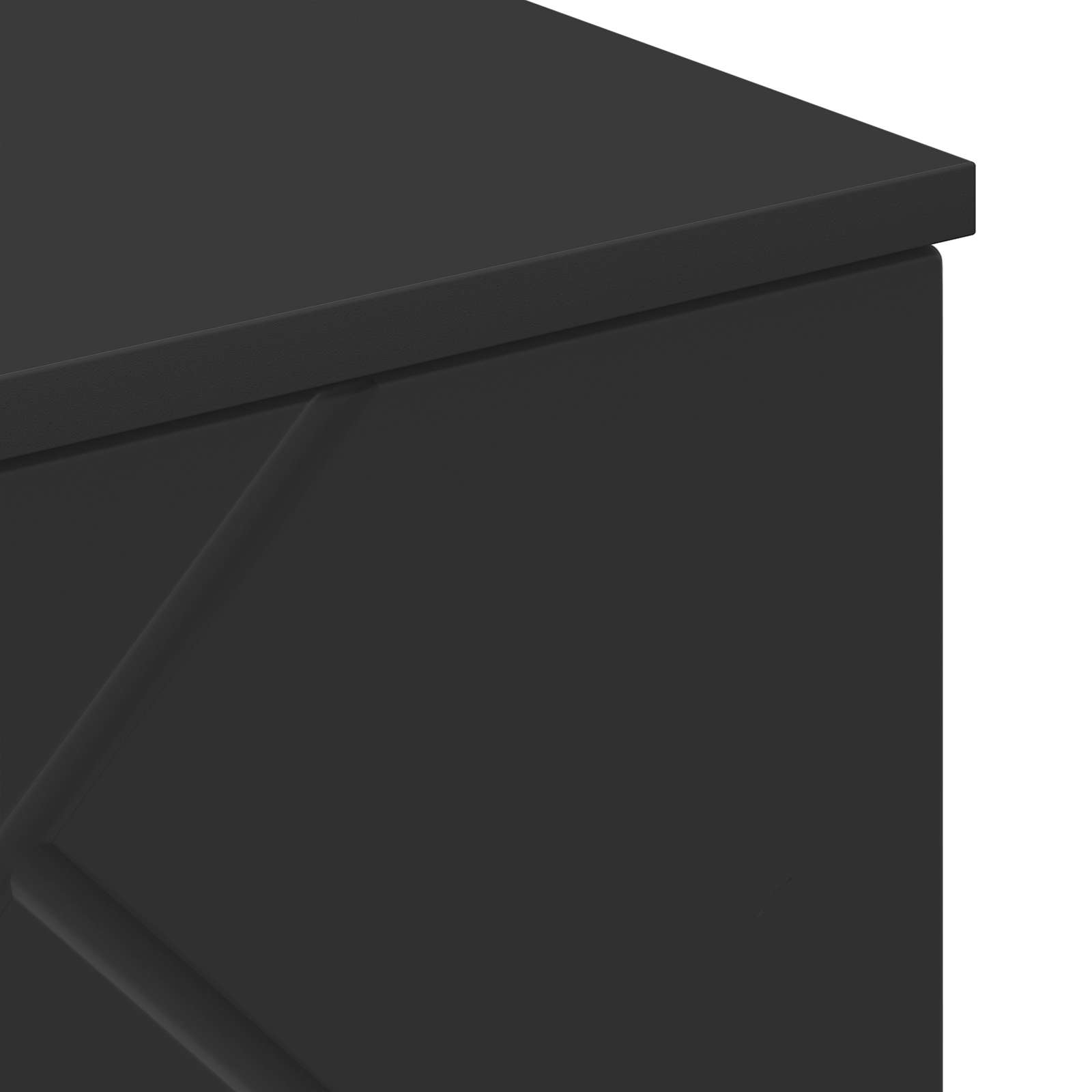 Badezimmerschrank Schwarz 30 x 31,5 x 61 cm