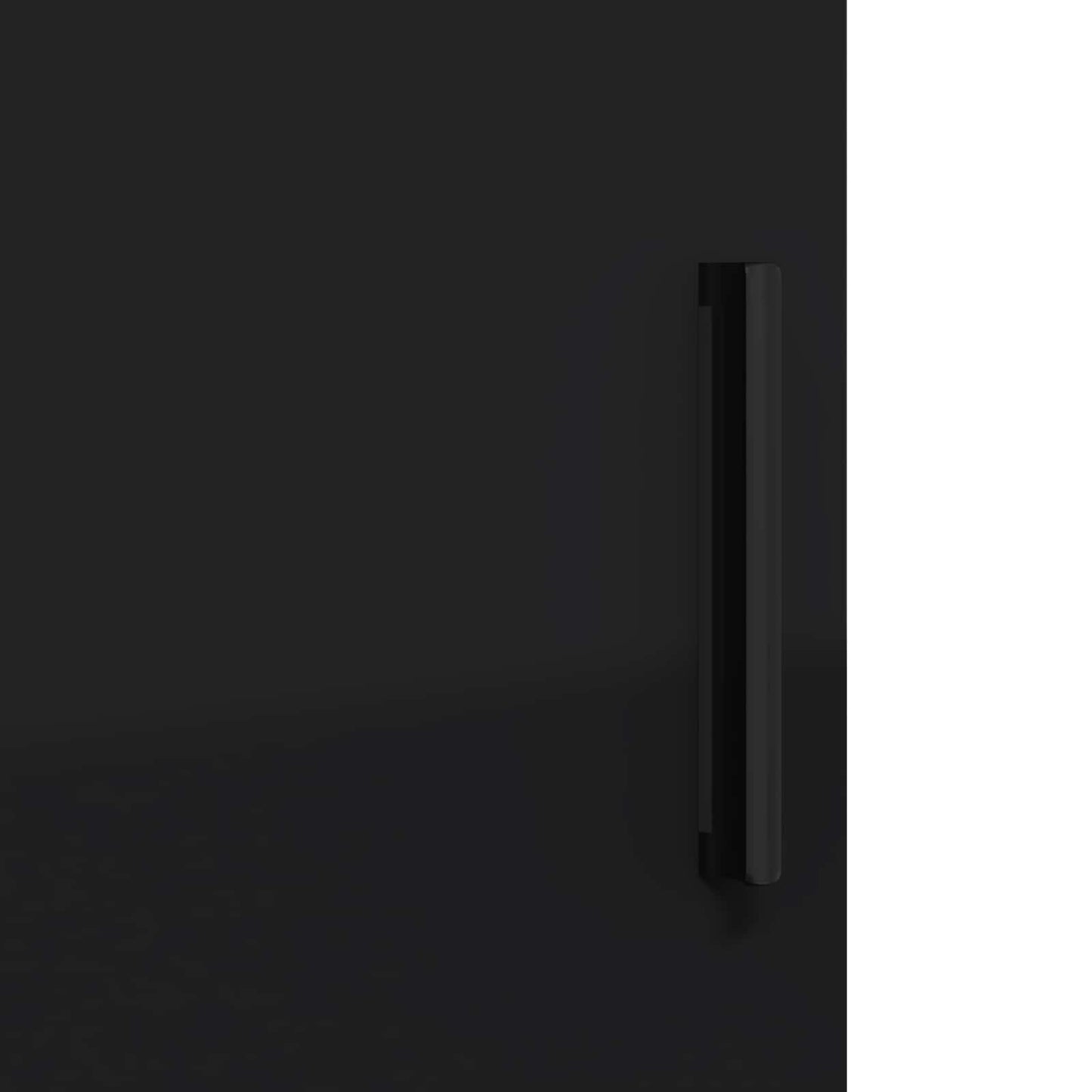 Badezimmerschrank Schwarz 30 x 31,5 x 61 cm