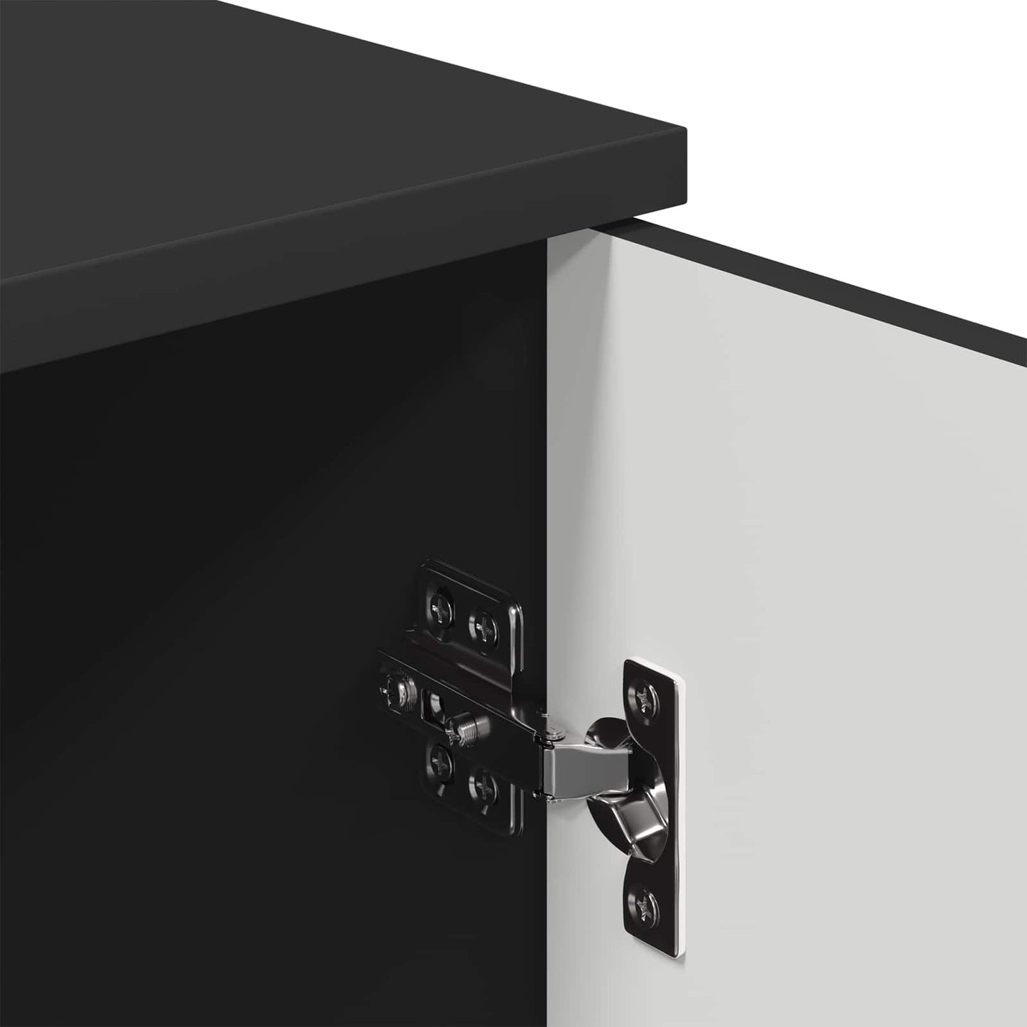 Badezimmerschrank Schwarz 30 x 31,5 x 61 cm