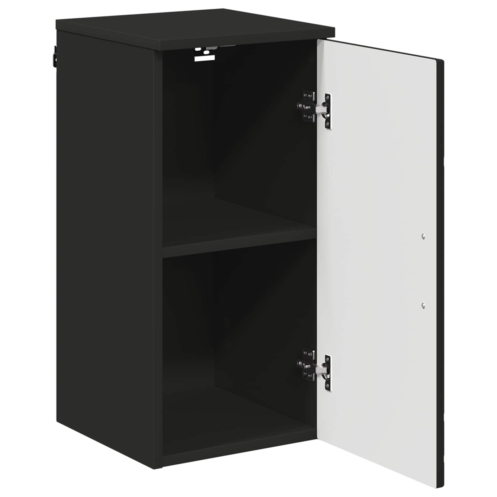 Badezimmerschrank Schwarz 30 x 31,5 x 61 cm