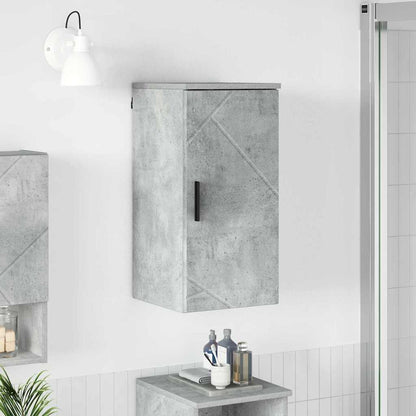 Badezimmerschrank Beton Grau 30 x 31,5 x 61 cm
