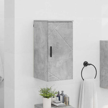 Badezimmerschrank Beton Grau 30 x 31,5 x 61 cm