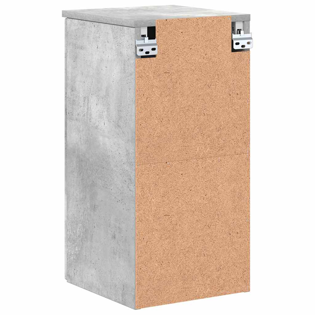Badezimmerschrank Beton Grau 30 x 31,5 x 61 cm