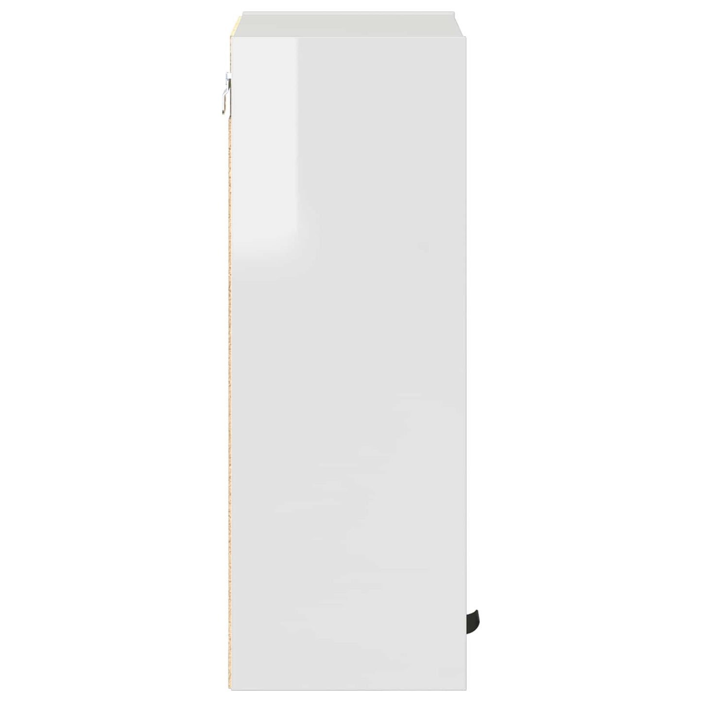 Badezimmerschrank Hochglanz Weiß 30 x 31,5 x 61 cm