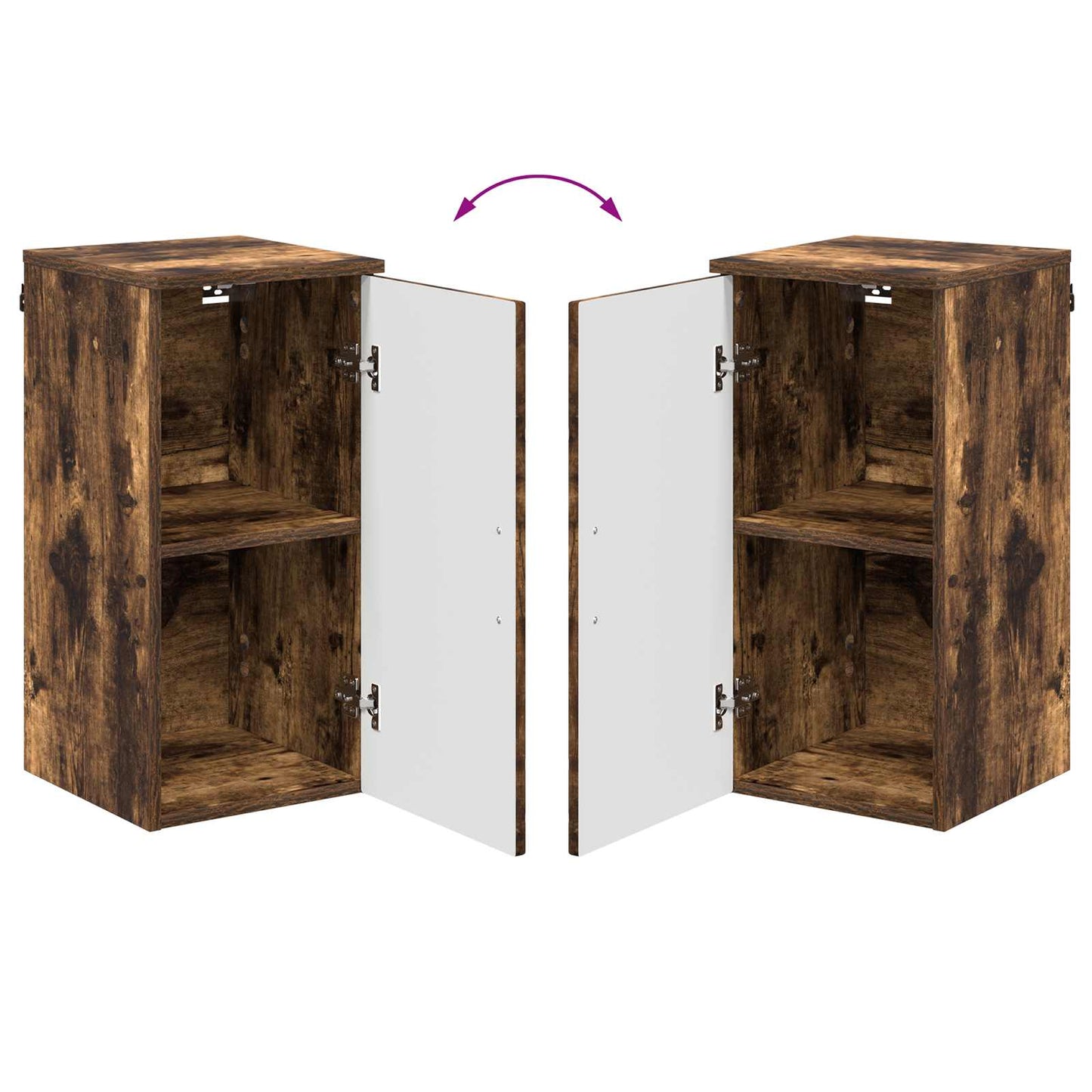 Badezimmerschrank Geräucherte Eiche 30 x 31,5 x 61 cm