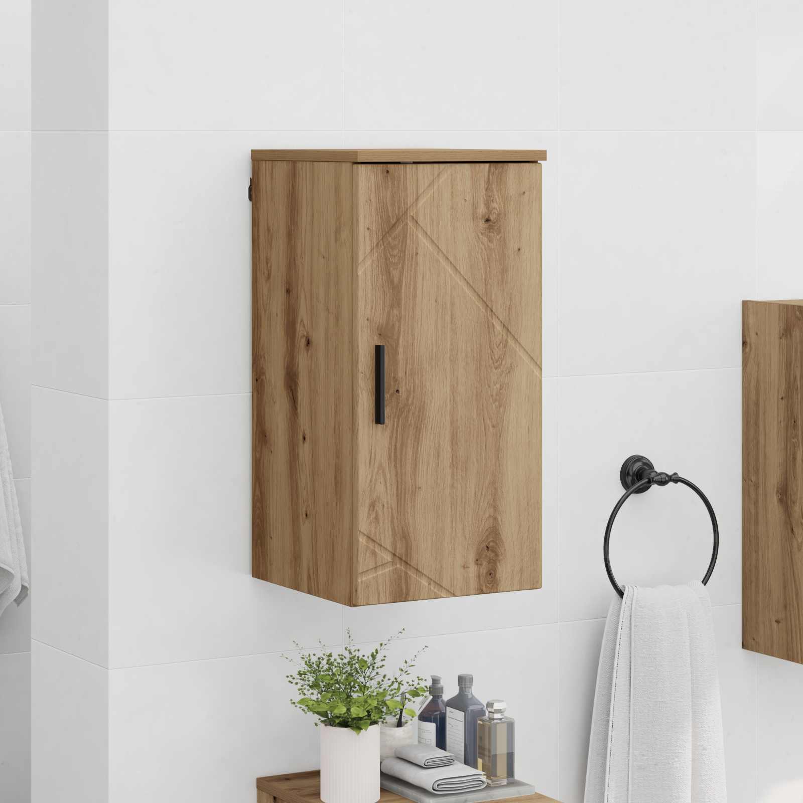 Badezimmerschrank Artisan-Eiche 30 x 31,5 x 61 cm