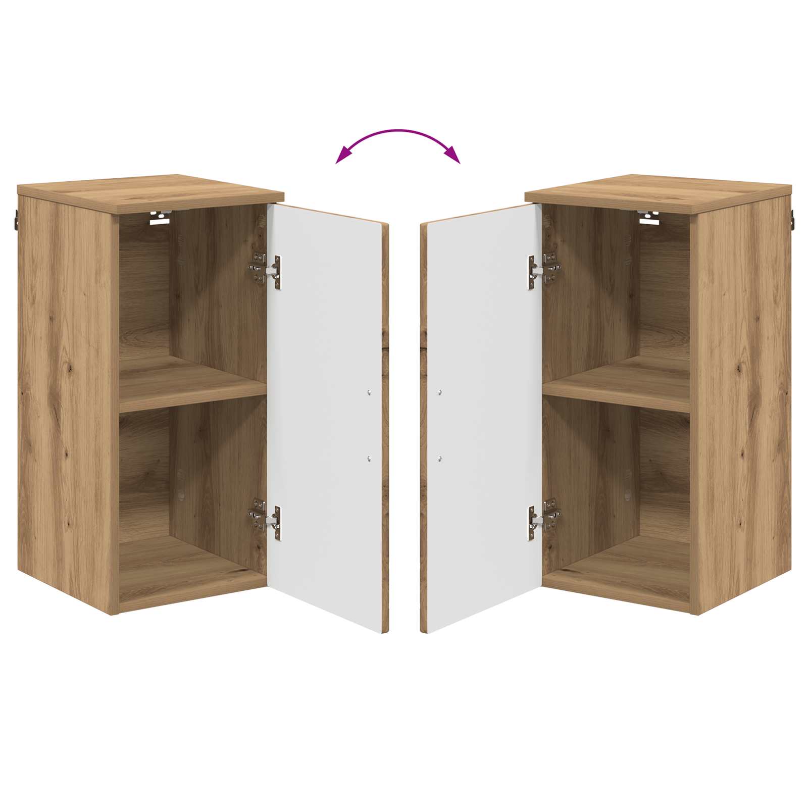 Badezimmerschrank Artisan-Eiche 30 x 31,5 x 61 cm