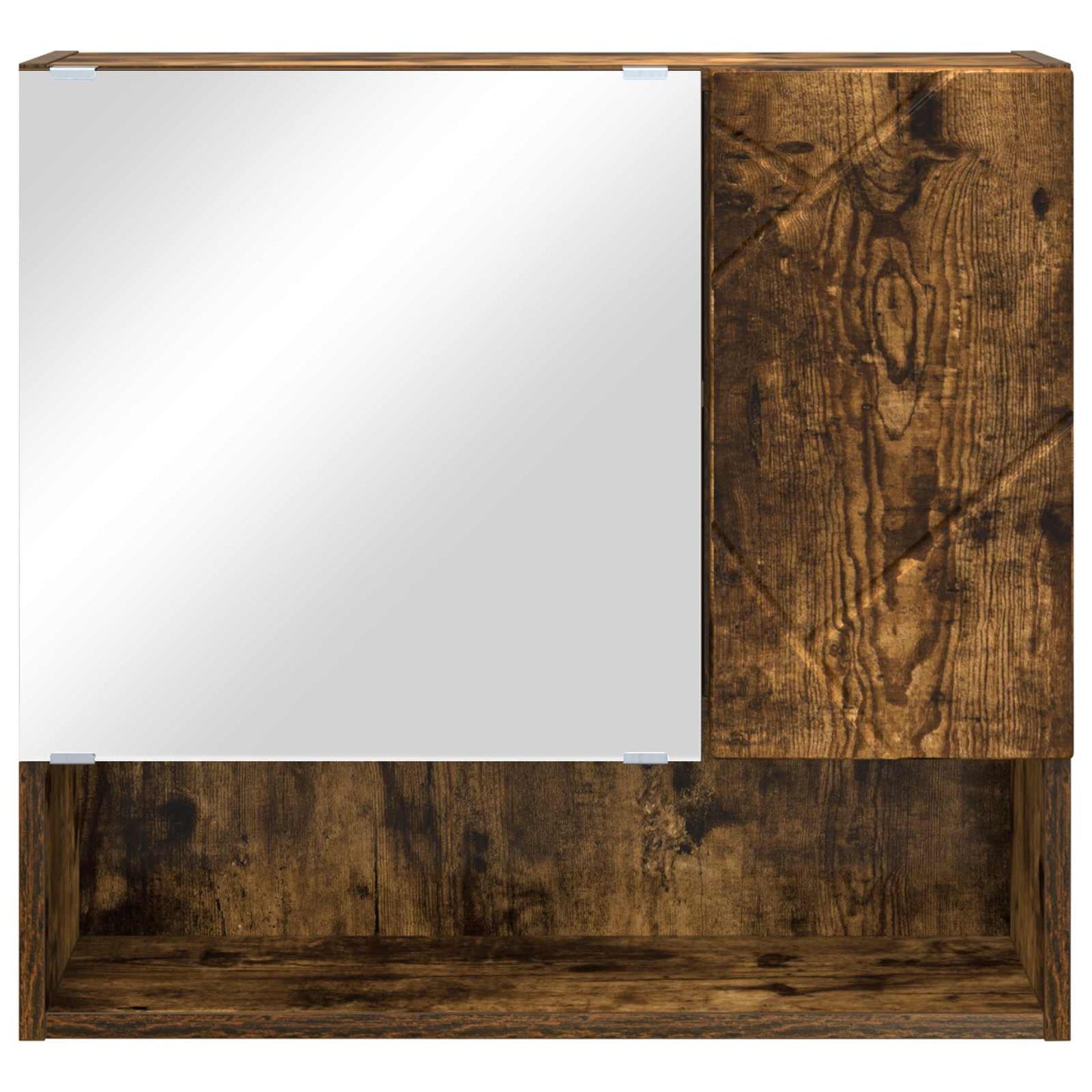 Spiegelschrank Geräucherte Eiche 59 x 17 x 55 cm Holzwerkstoff