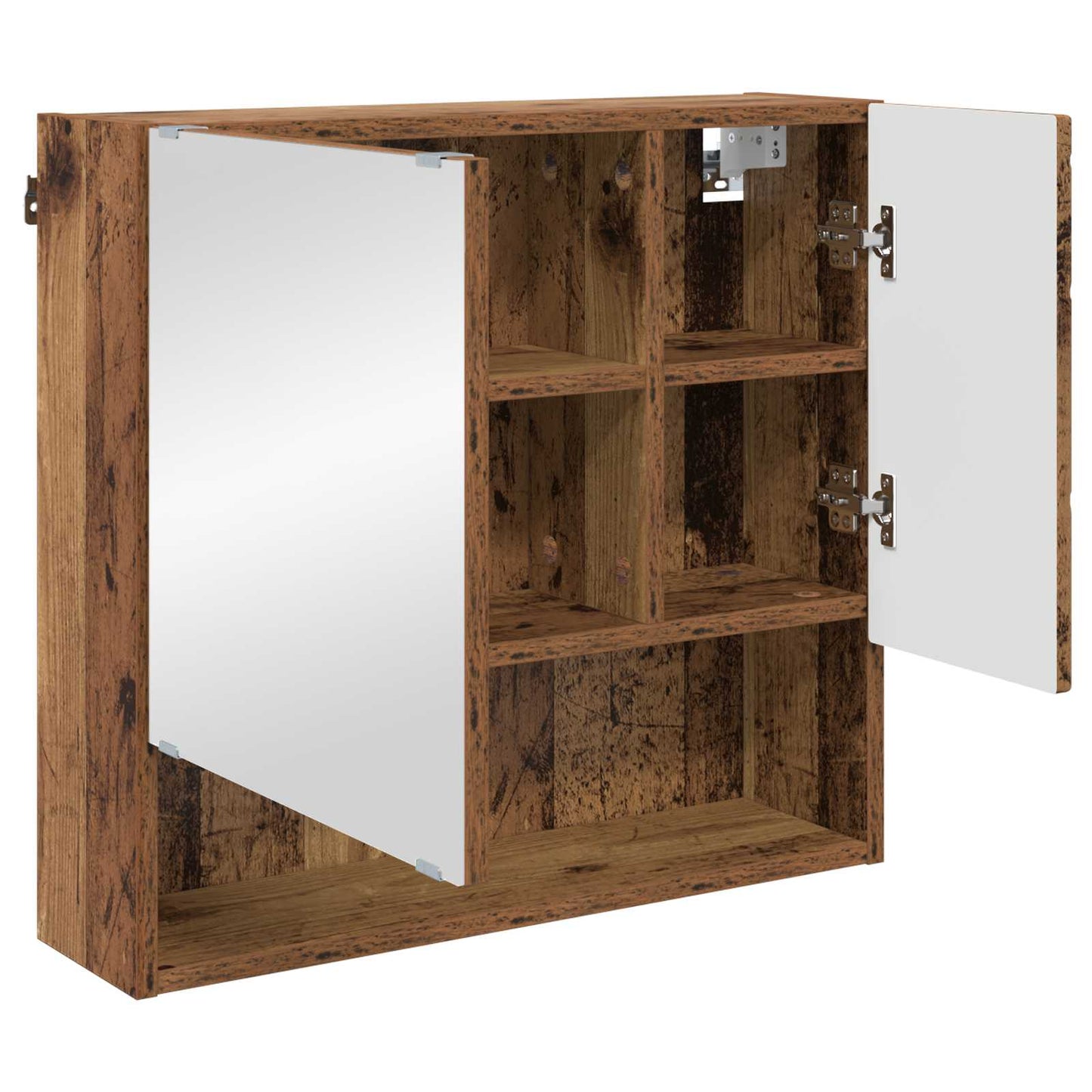 Spiegelschrank Altholz 59 x 17 x 55 cm Holzwerkstoff