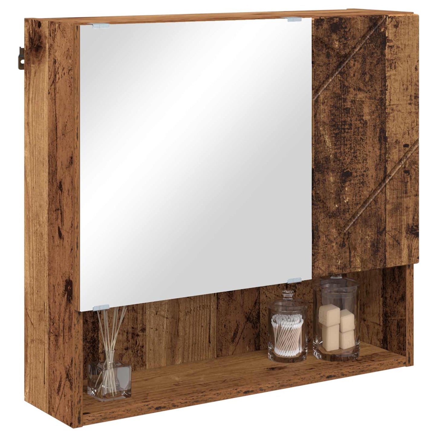Spiegelschrank Altholz 59 x 17 x 55 cm Holzwerkstoff