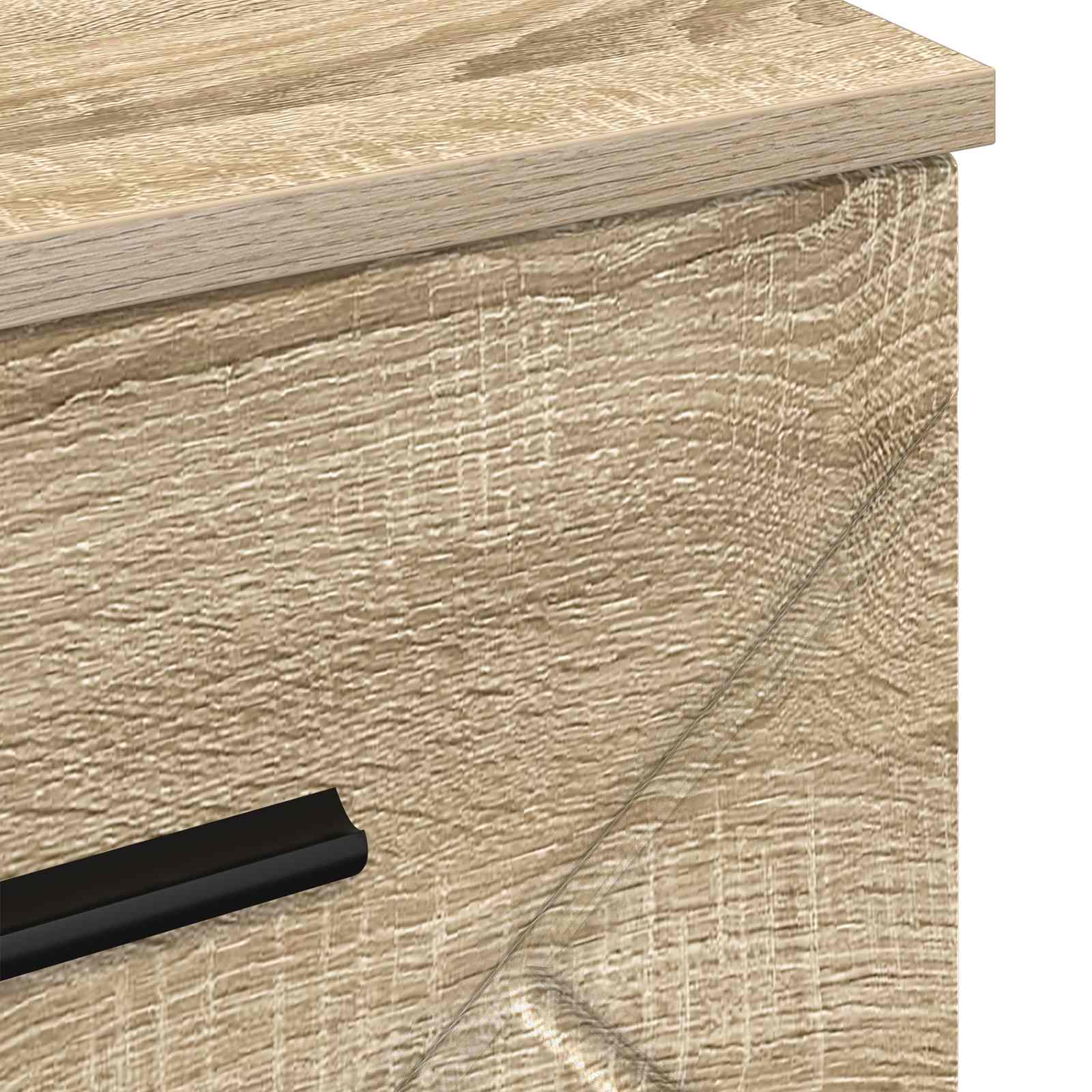 Nachttisch Sonoma-Eiche 38 x 38 x 66 cm Holzwerkstoff