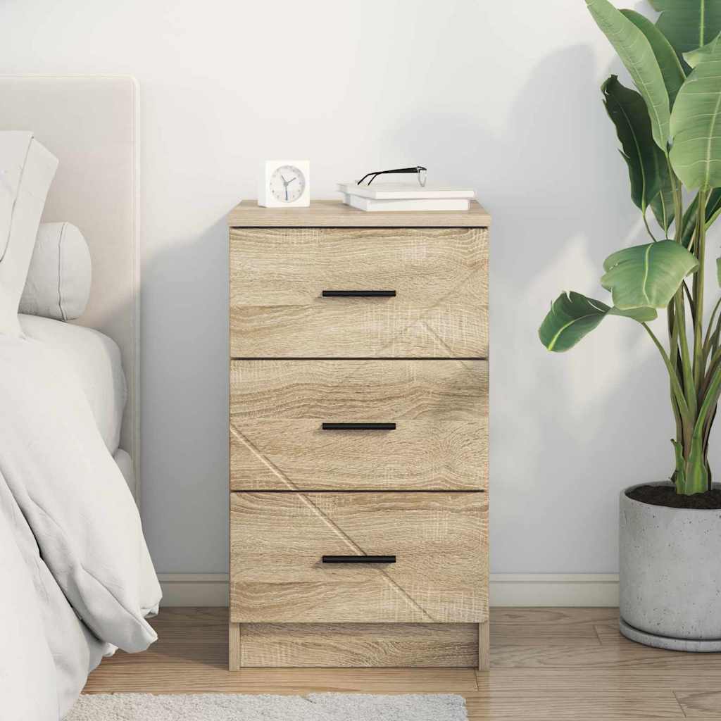 Nachttisch Sonoma-Eiche 38 x 38 x 66 cm Holzwerkstoff
