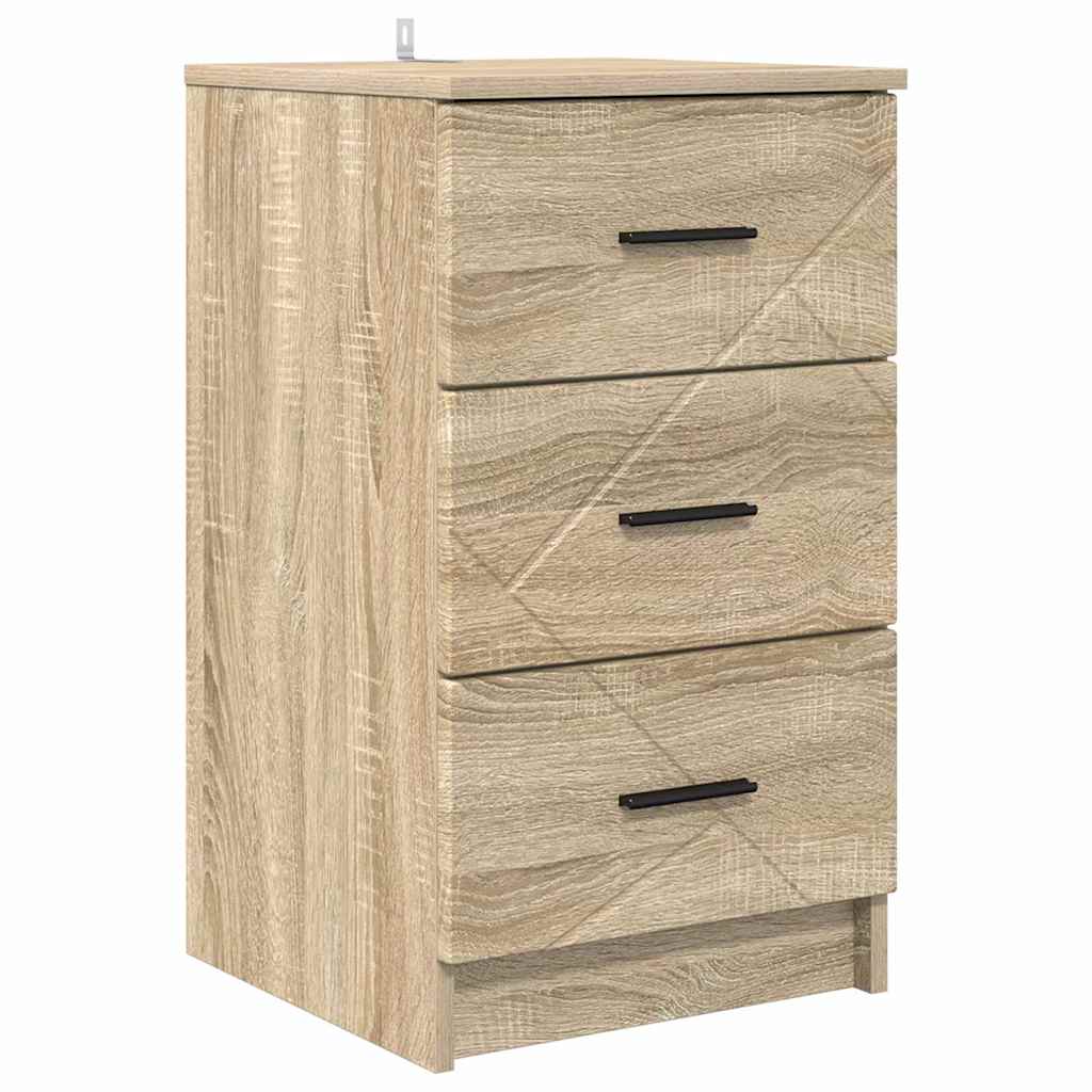 Nachttisch Sonoma-Eiche 38 x 38 x 66 cm Holzwerkstoff