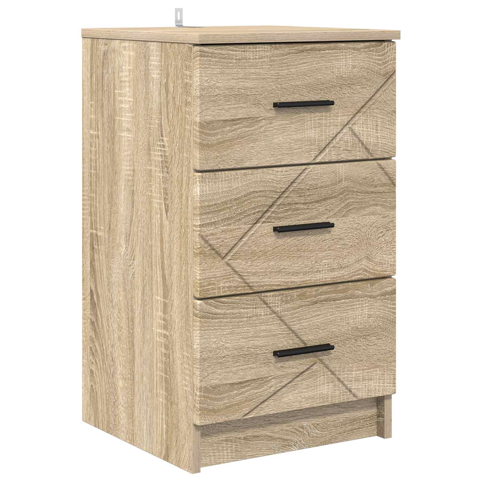Nachttisch Sonoma-Eiche 38 x 38 x 66 cm Holzwerkstoff