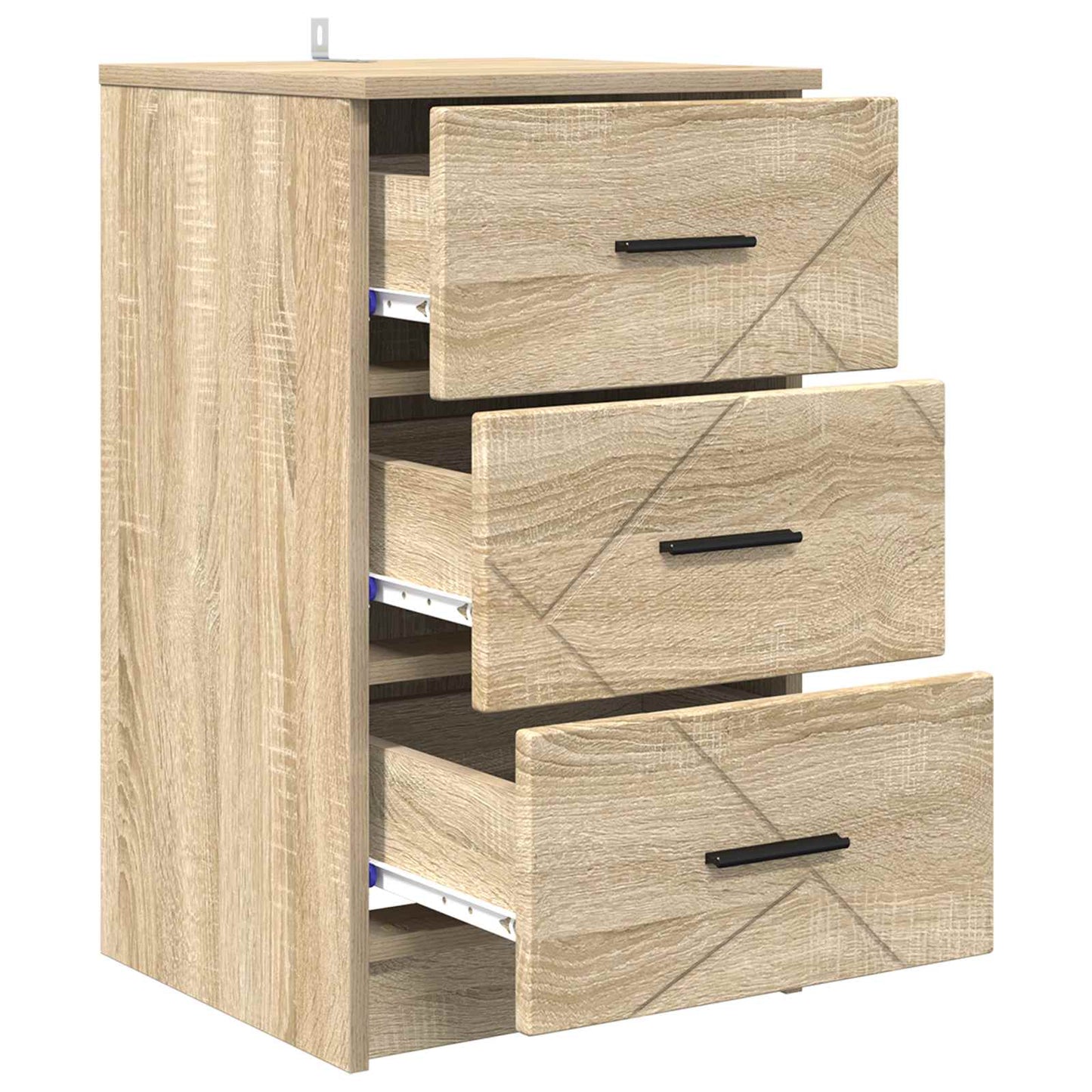 Nachttisch Sonoma-Eiche 38 x 38 x 66 cm Holzwerkstoff