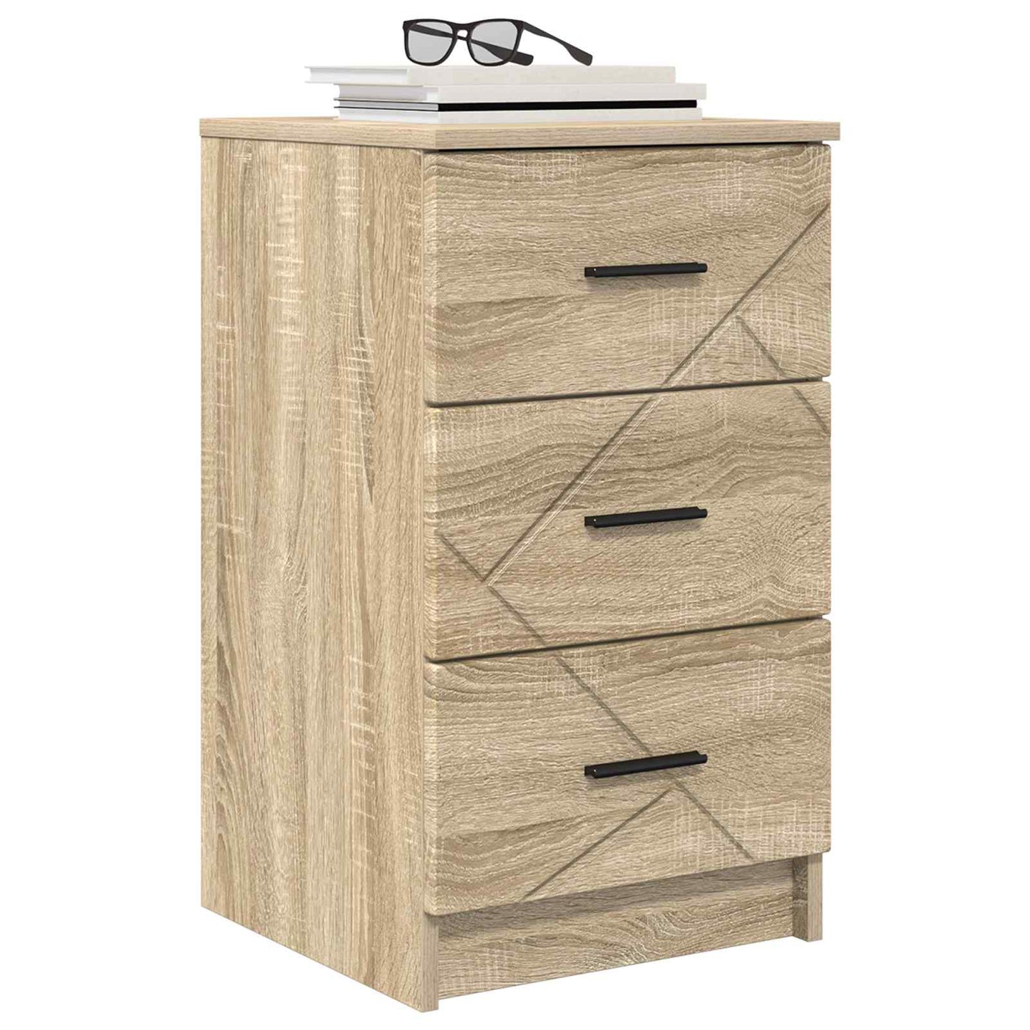 Nachttisch Sonoma-Eiche 38 x 38 x 66 cm Holzwerkstoff