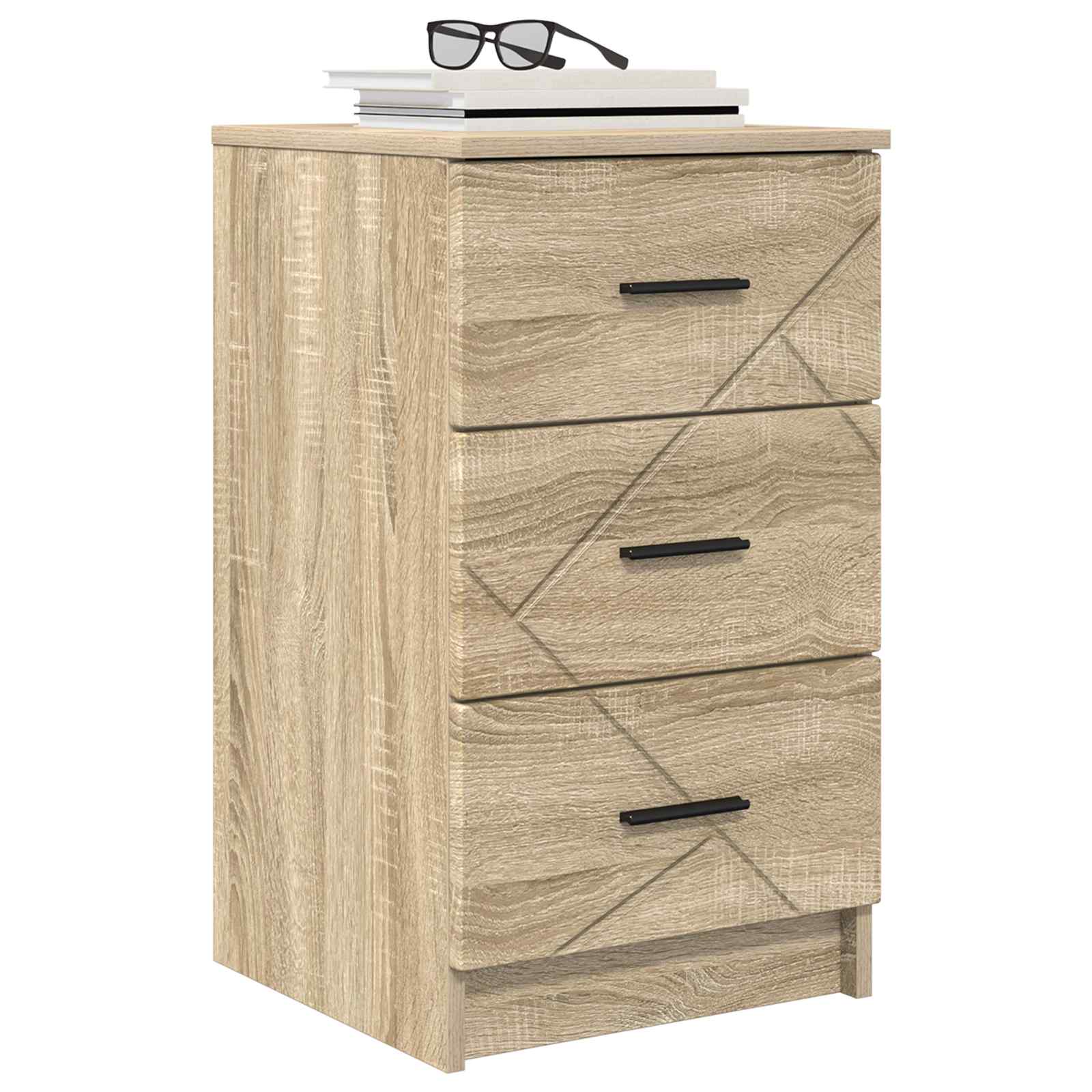Nachttisch Sonoma-Eiche 38 x 38 x 66 cm Holzwerkstoff