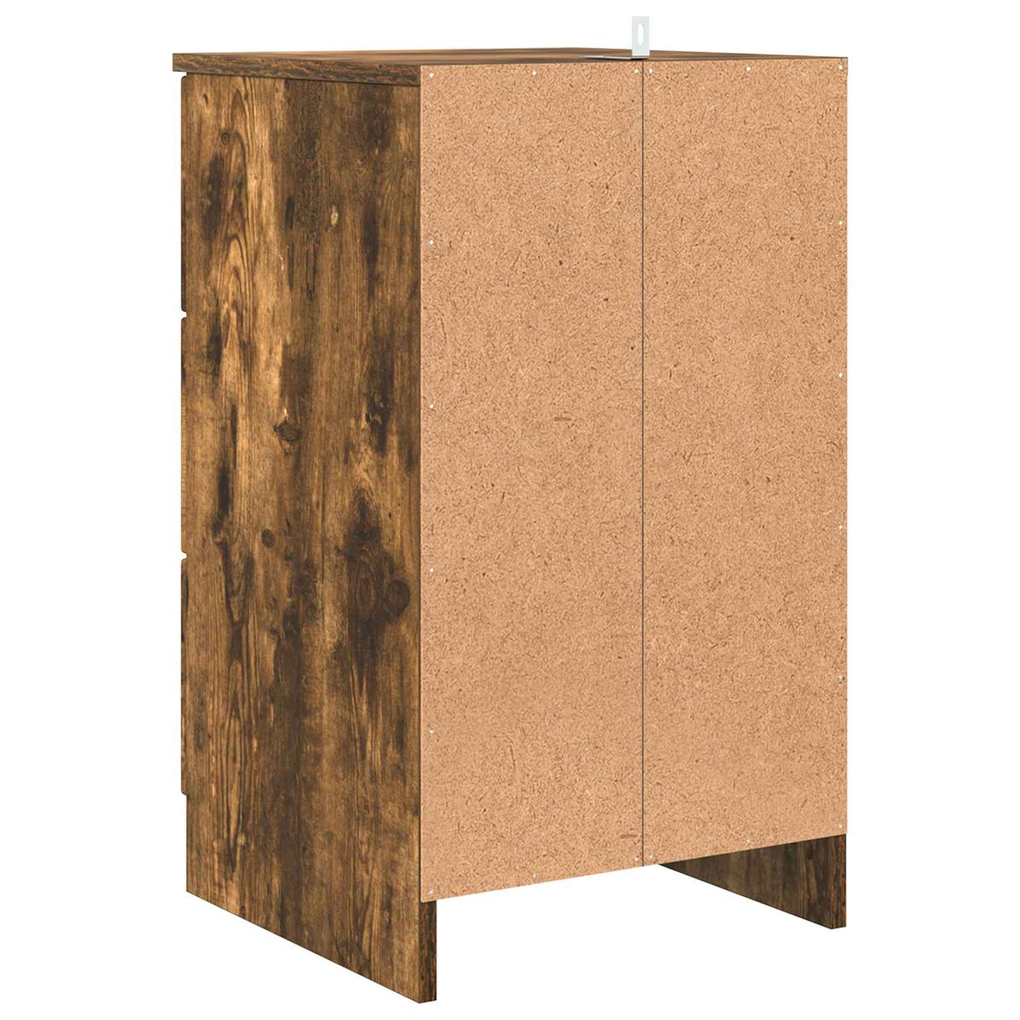 Nachttisch Räuchereiche 38 x 38 x 66 cm Holzwerkstoff