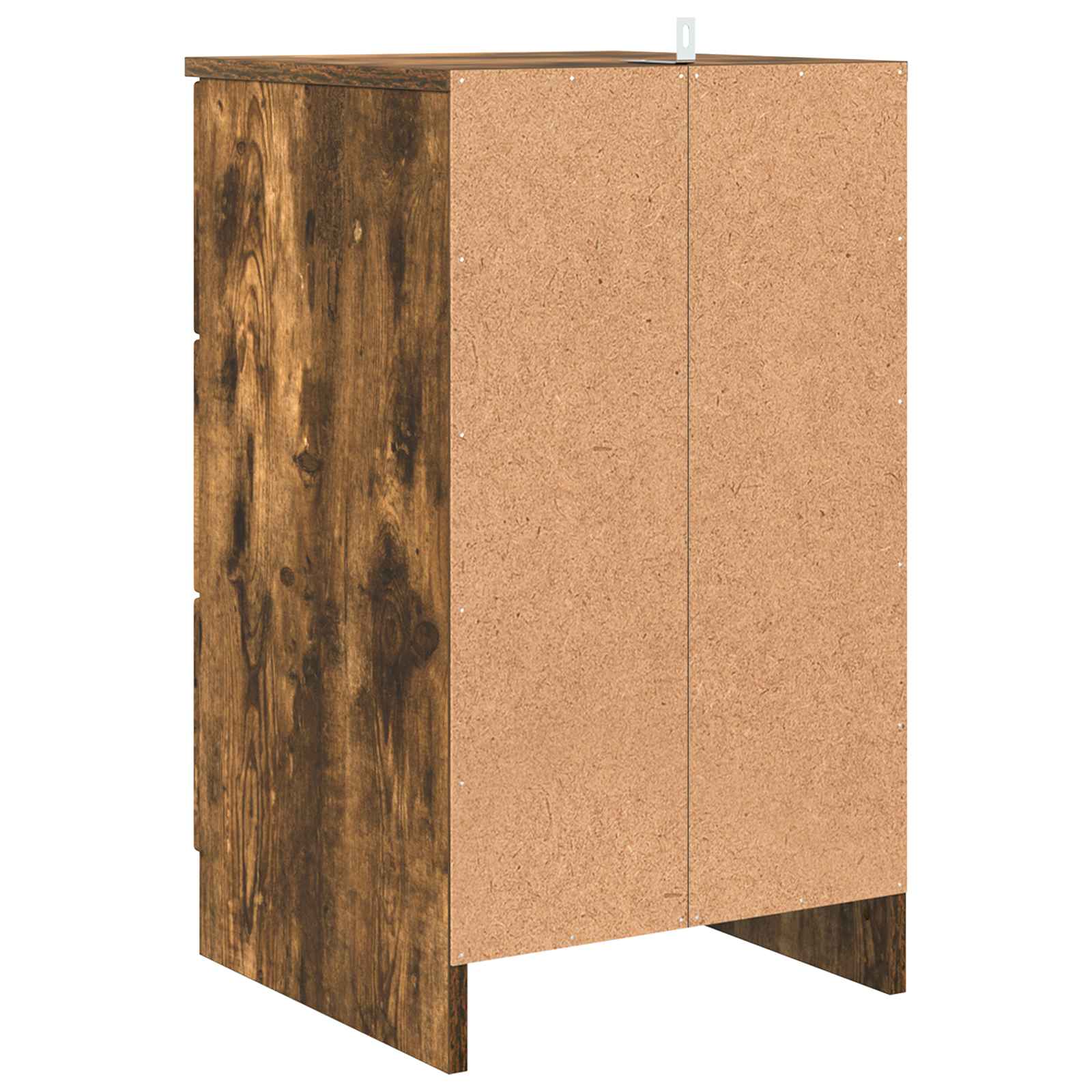 Nachttisch Räuchereiche 38 x 38 x 66 cm Holzwerkstoff