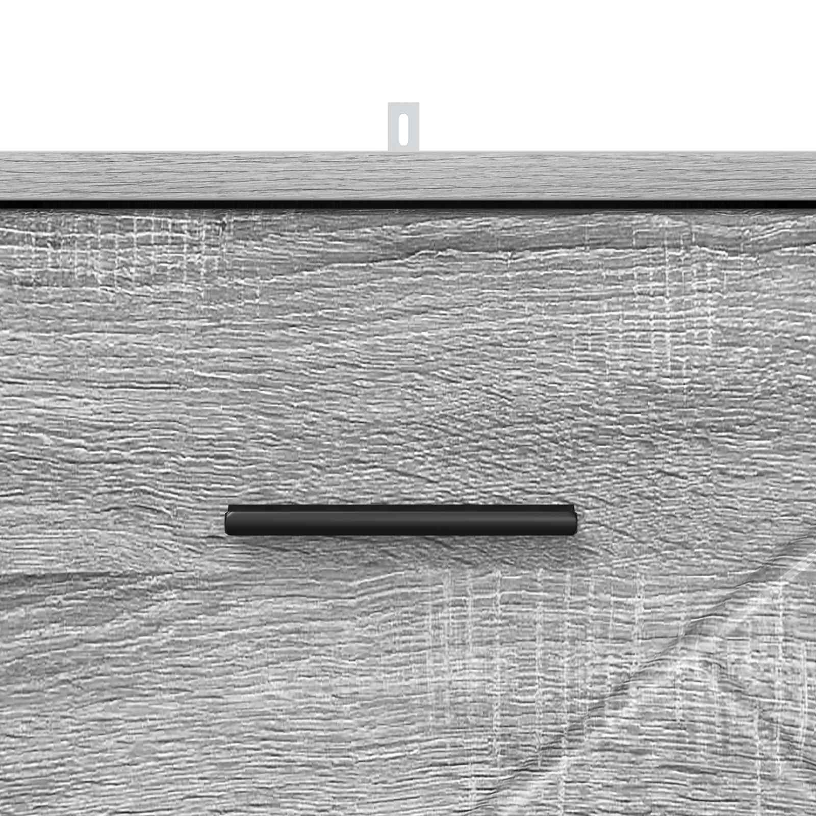Nachttisch Grau Sonoma 38 x 38 x 66 cm Holzwerkstoff