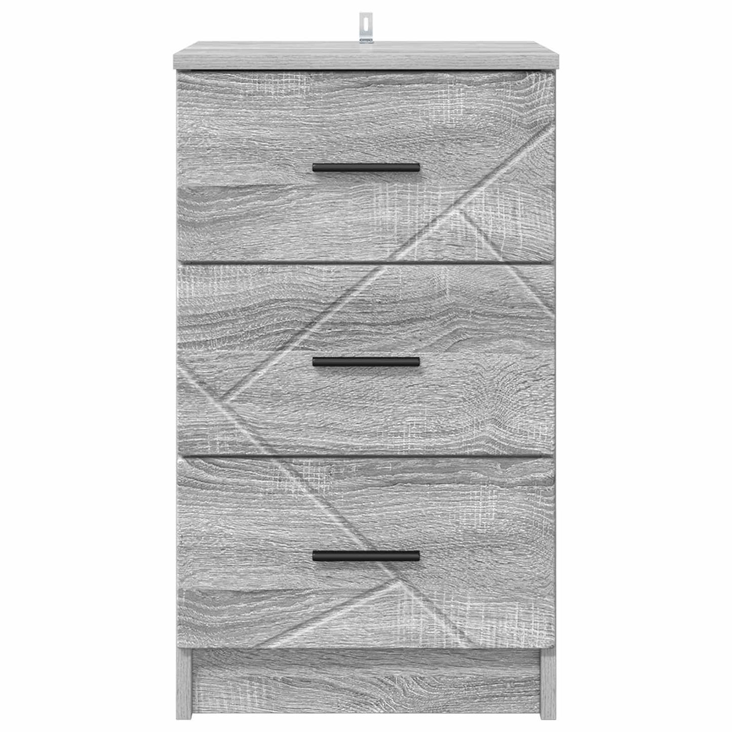 Nachttisch Grau Sonoma 38 x 38 x 66 cm Holzwerkstoff
