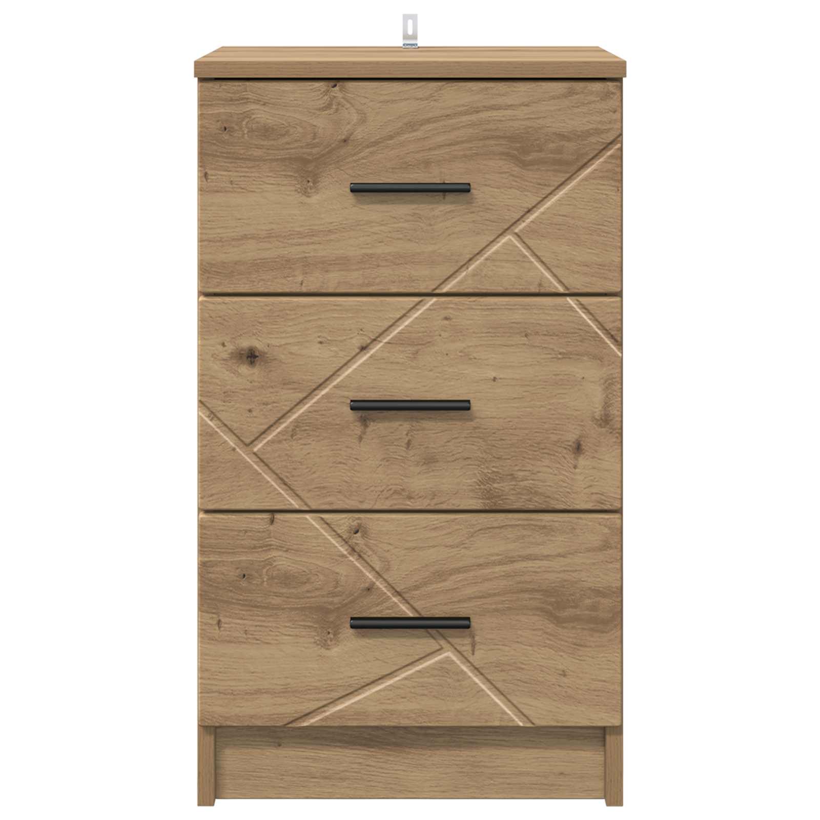 Nachttisch Artisan-Eiche 38 x 38 x 66 cm Holzwerkstoff