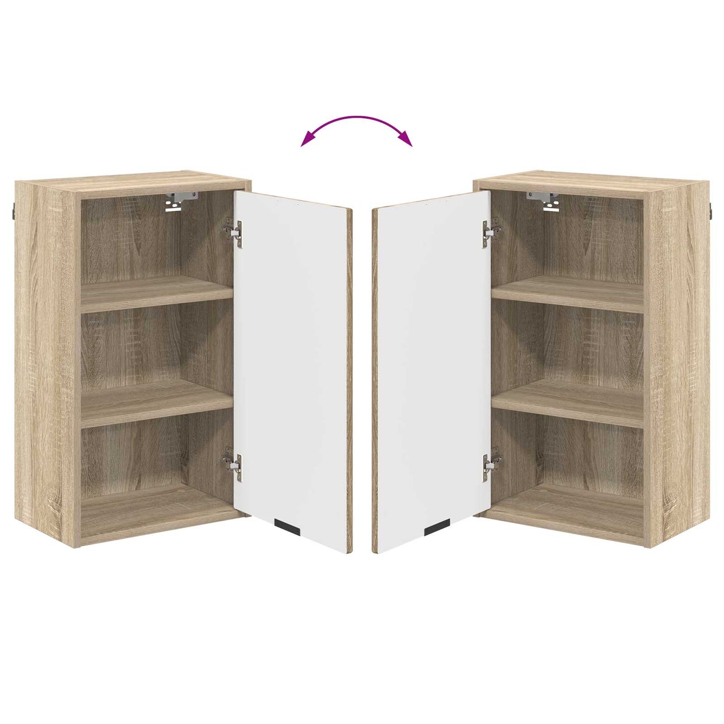 Badezimmerschrank Sonoma-Eiche 39 x 23,5 x 65 cm
