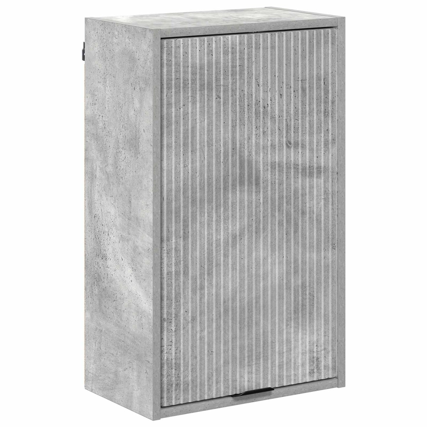 Badezimmerschrank Beton Grau 39 x 23,5 x 65 cm