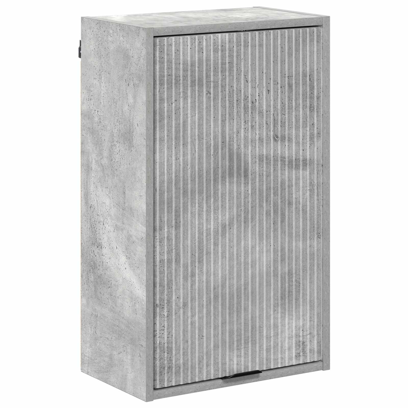 Badezimmerschrank Beton Grau 39 x 23,5 x 65 cm