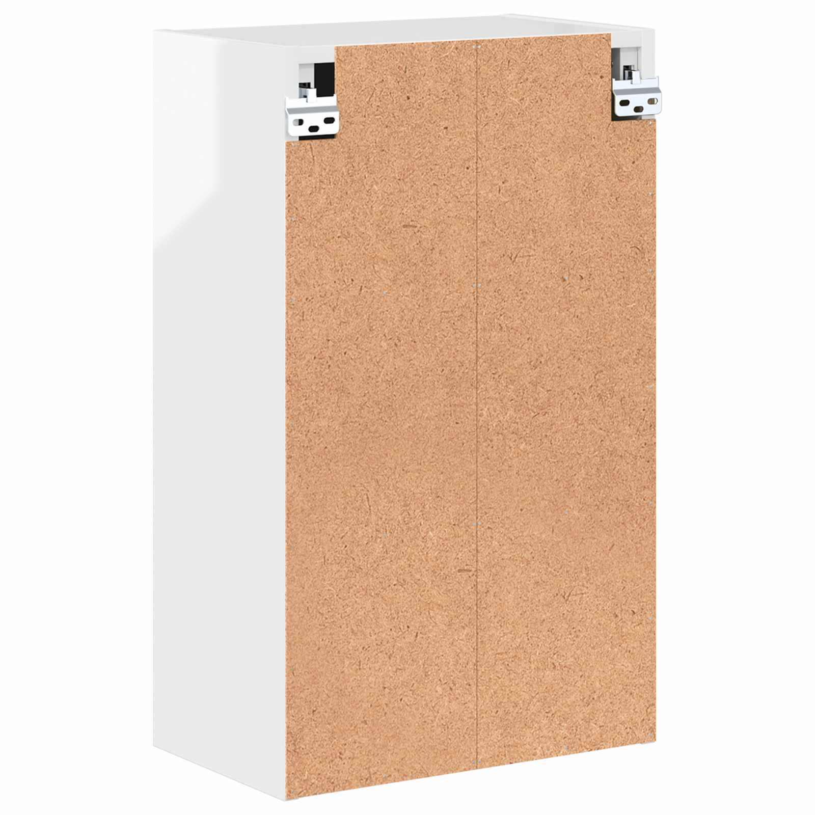 Badezimmerschrank Hochglanz Weiß 39 x 23,5 x 65 cm
