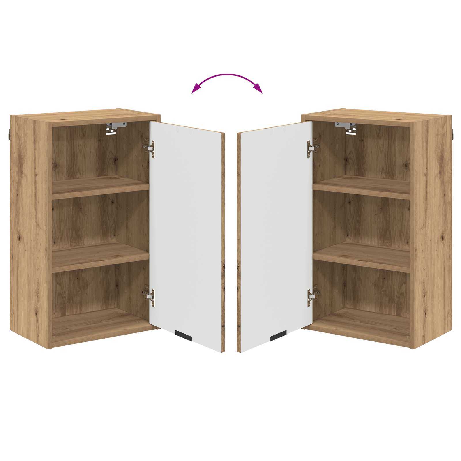 Badezimmerschrank Artisan-Eiche 39 x 23,5 x 65 cm