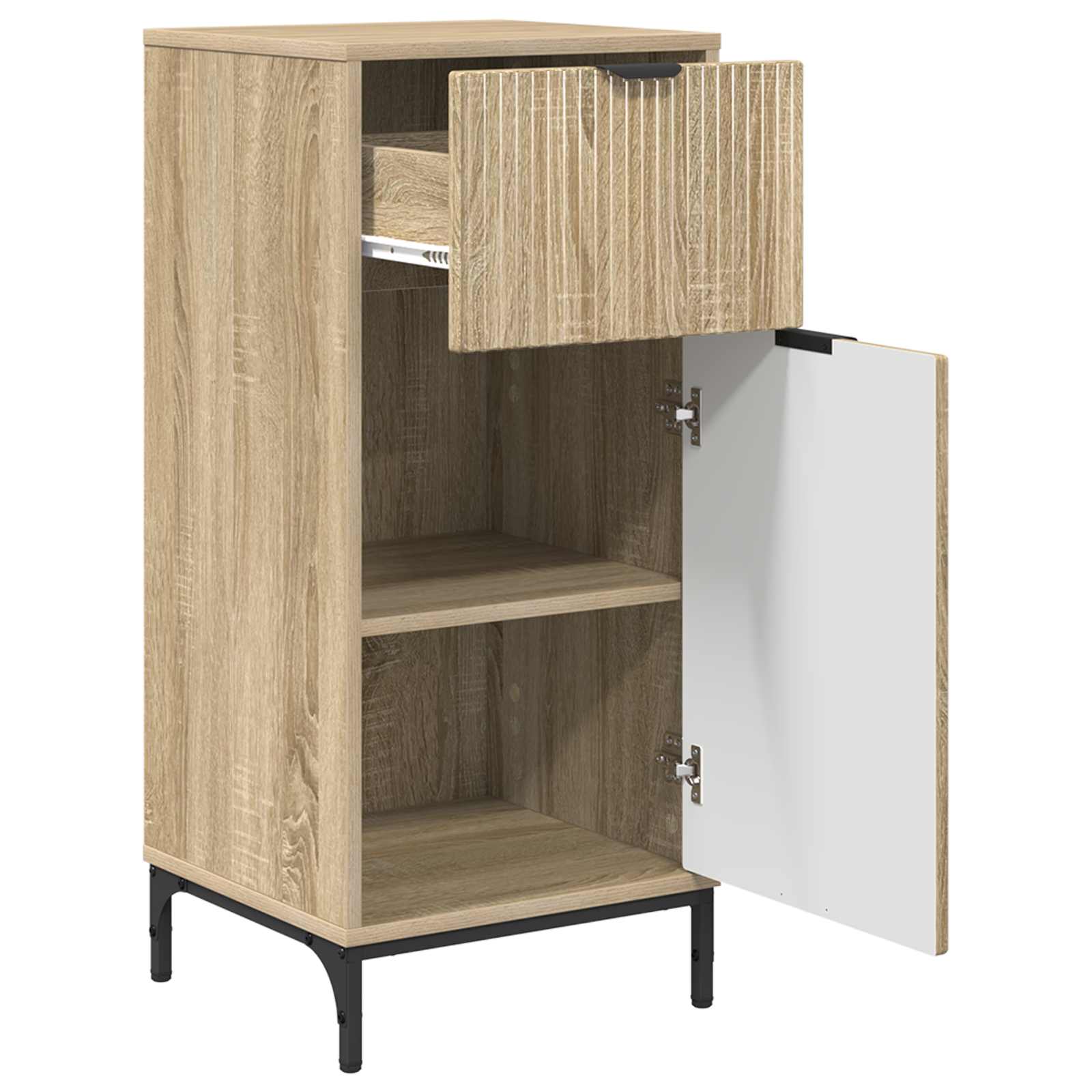 Badezimmerschrank Sonoma-Eiche 39,5 x 36 x 88 cm