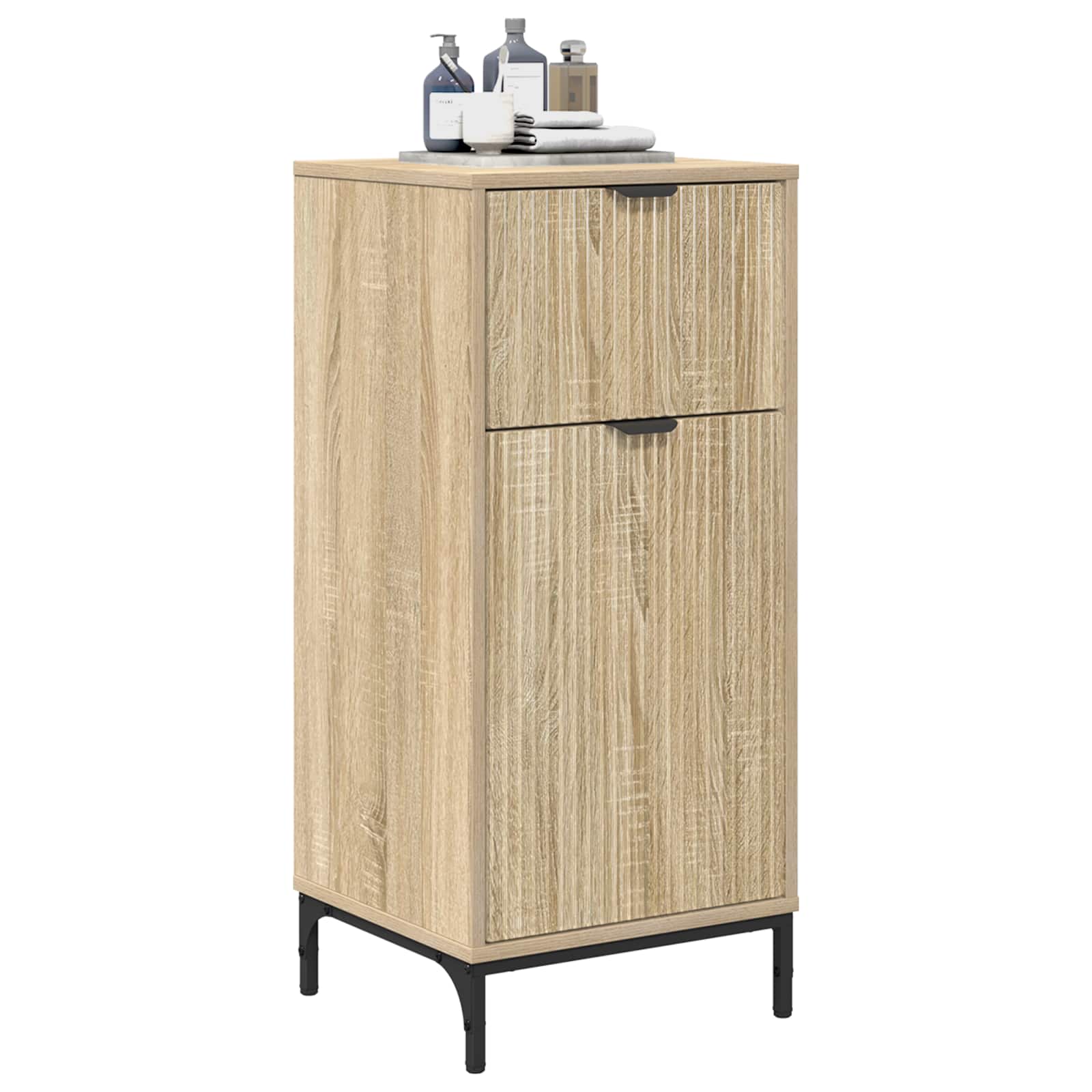 Badezimmerschrank Sonoma-Eiche 39,5 x 36 x 88 cm