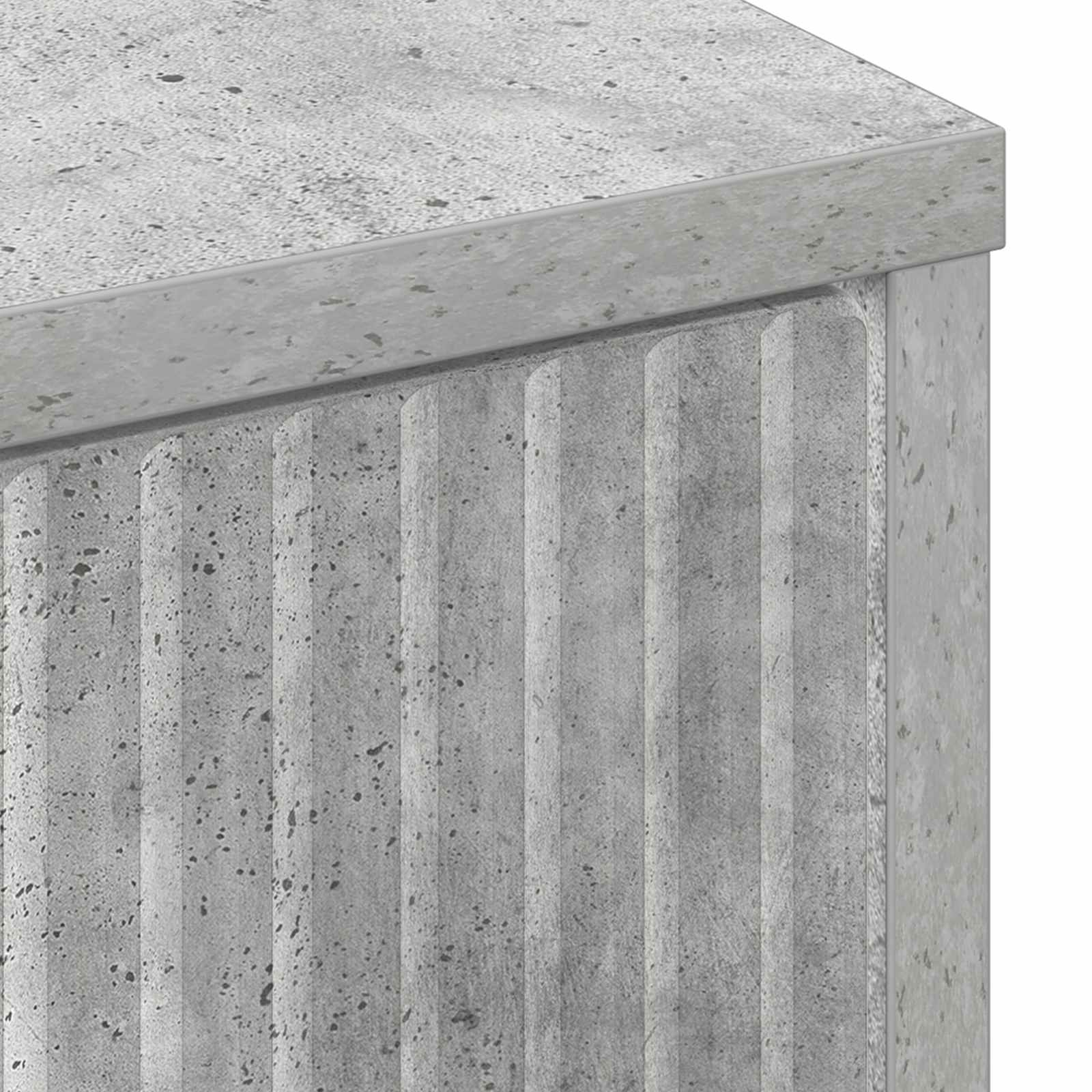 Badezimmerschrank Beton Grau 39,5 x 36 x 88 cm