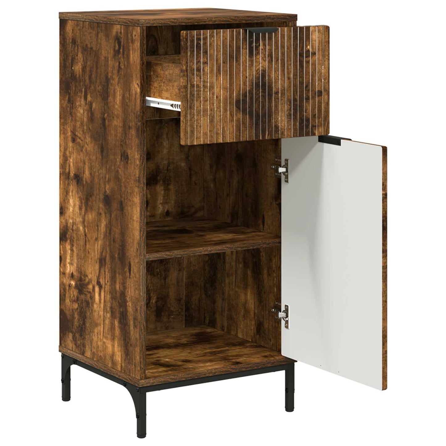 Badezimmerschrank Geräucherte Eiche 39,5 x 36 x 88 cm