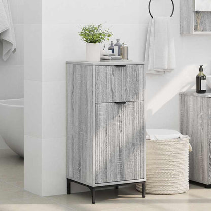 Badezimmerschrank Graues Sonoma 39,5 x 36 x 88 cm