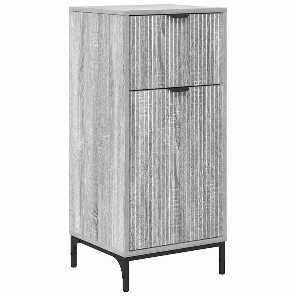 Badezimmerschrank Graues Sonoma 39,5 x 36 x 88 cm