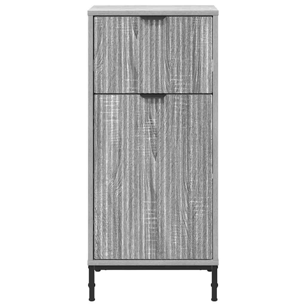 Badezimmerschrank Graues Sonoma 39,5 x 36 x 88 cm