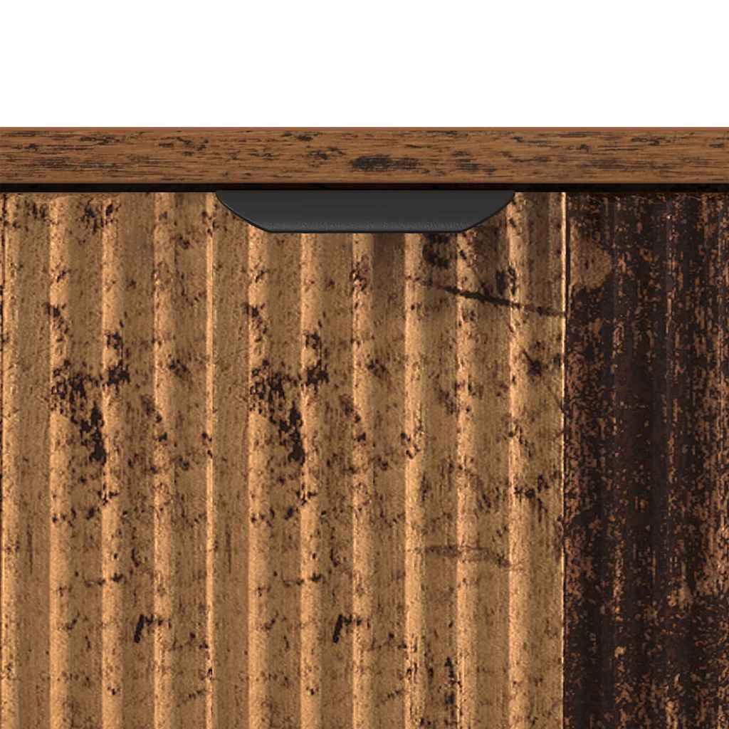 Badezimmerschrank Altholz 39,5 x 36 x 88 cm