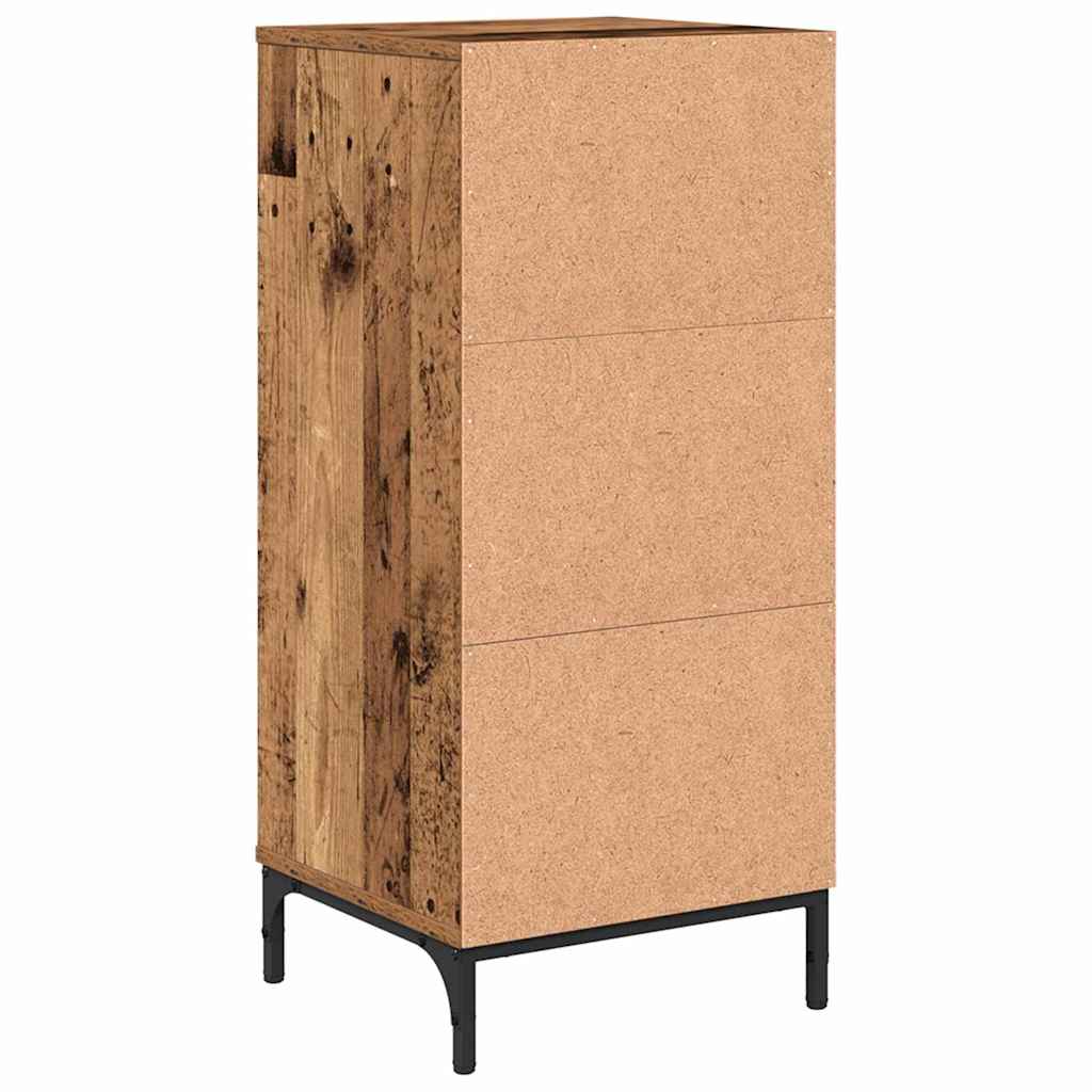 Badezimmerschrank Altholz 39,5 x 36 x 88 cm