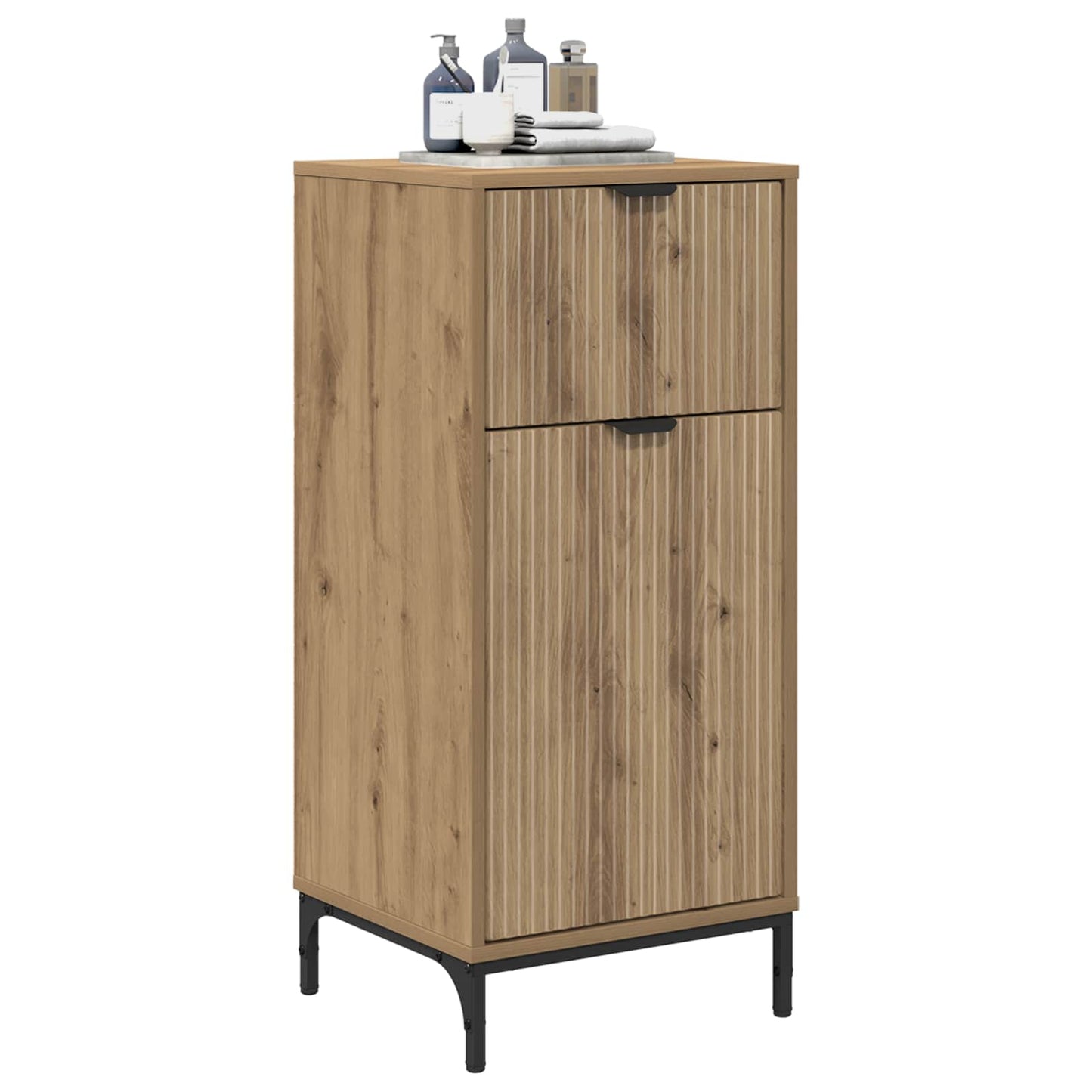 Badezimmerschrank Artisan-Eiche 39,5 x 36 x 88 cm