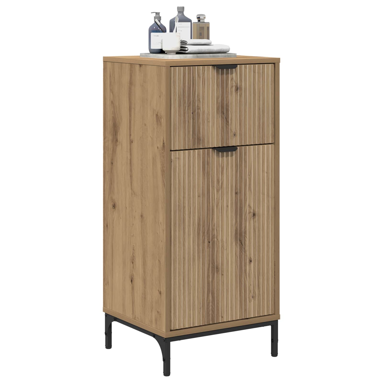 Badezimmerschrank Artisan-Eiche 39,5 x 36 x 88 cm