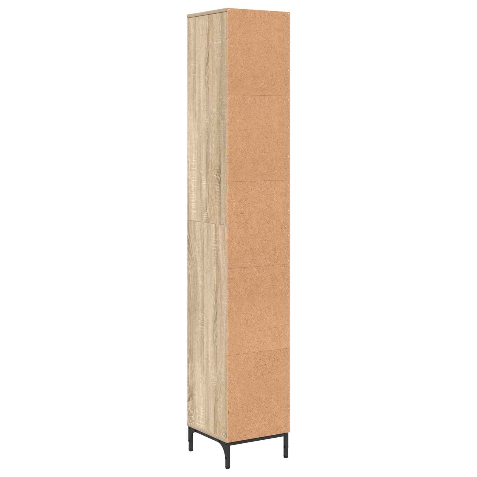 Badezimmerschrank Sonoma-Eiche 31,5 x 33 x 190 cm