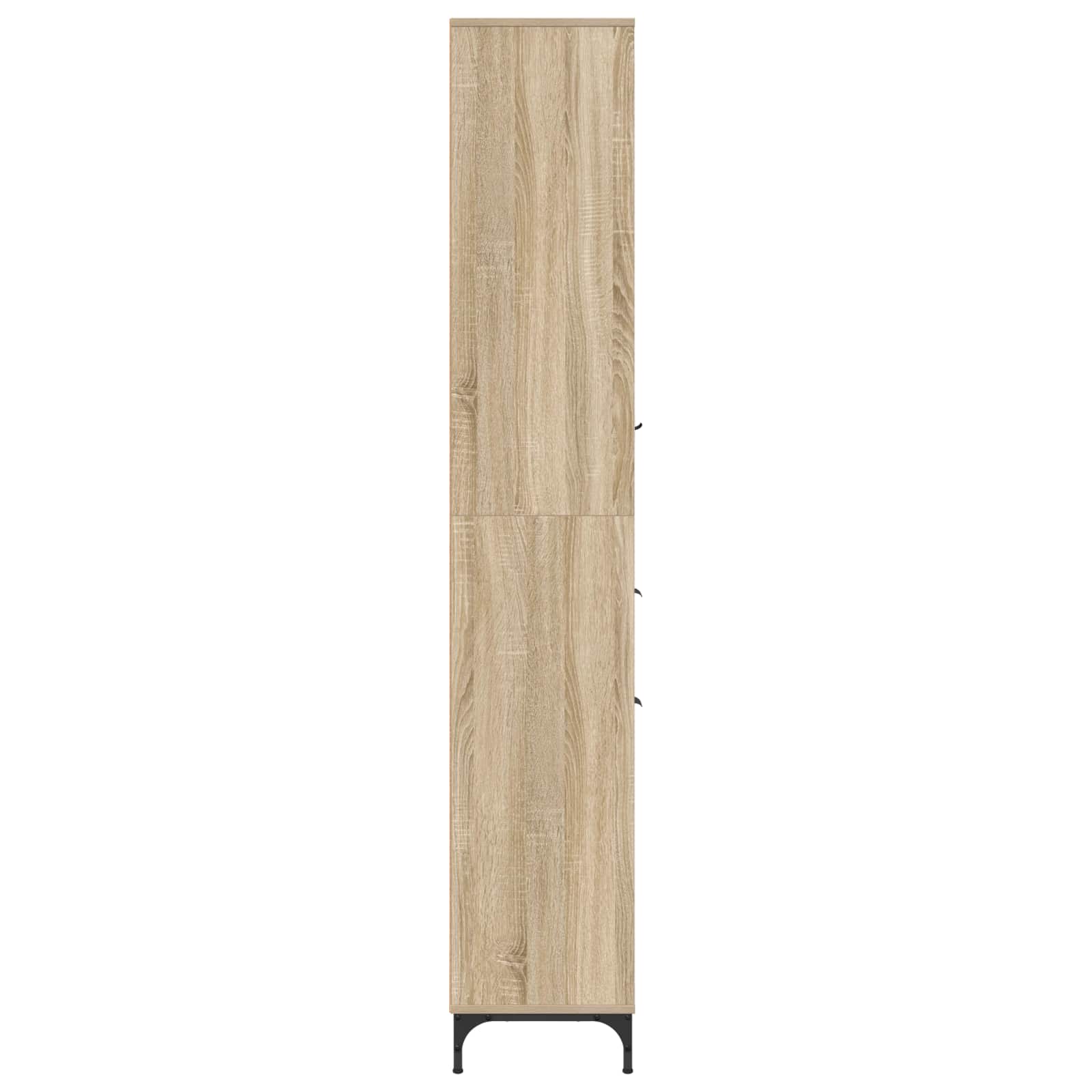 Badezimmerschrank Sonoma-Eiche 31,5 x 33 x 190 cm