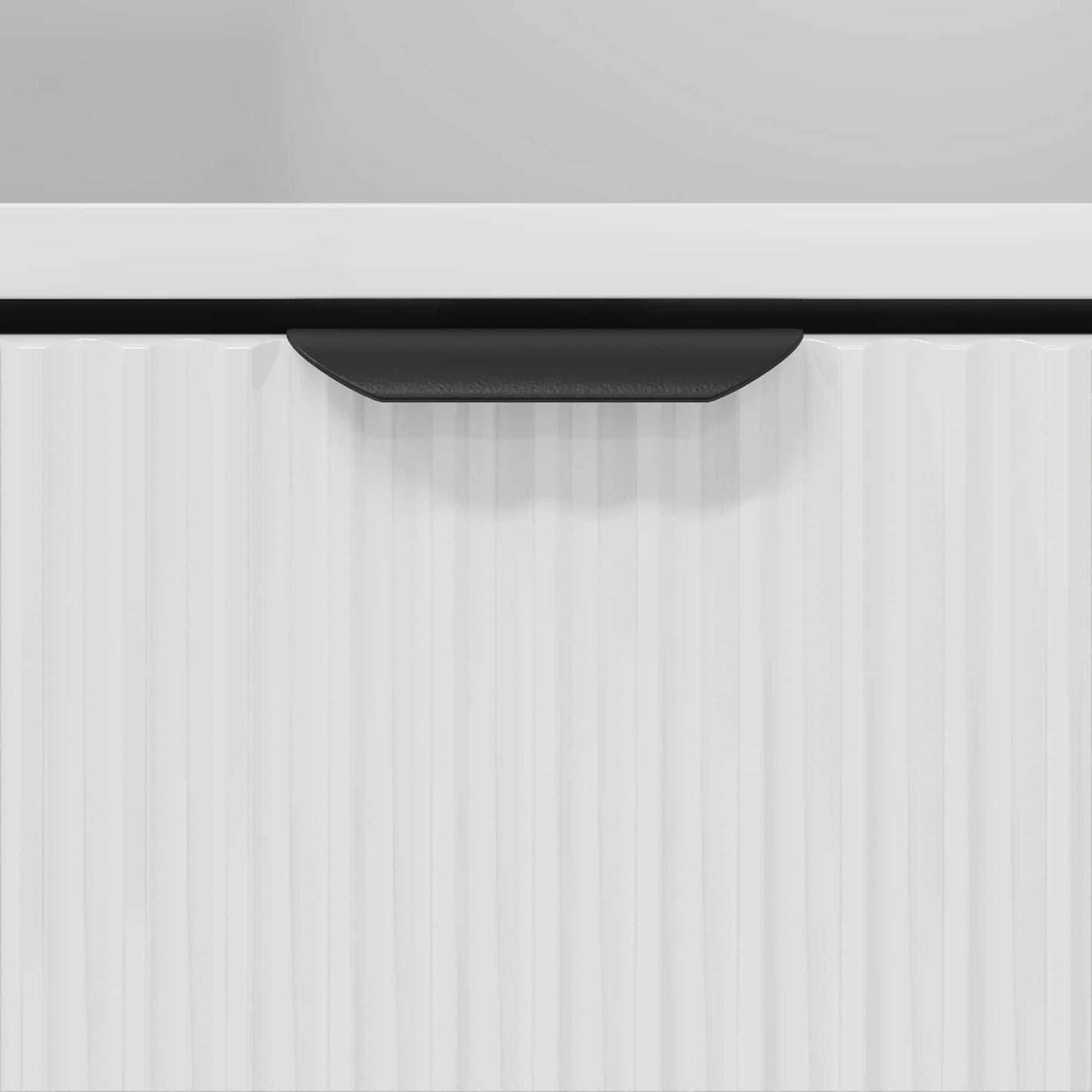 Badezimmerschrank Hochglanz Weiß 31,5 x 33 x 190 cm