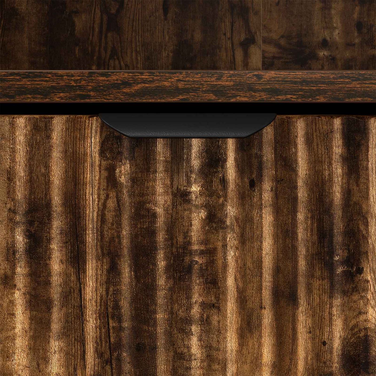 Badezimmerschrank Geräucherte Eiche 31,5 x 33 x 190 cm