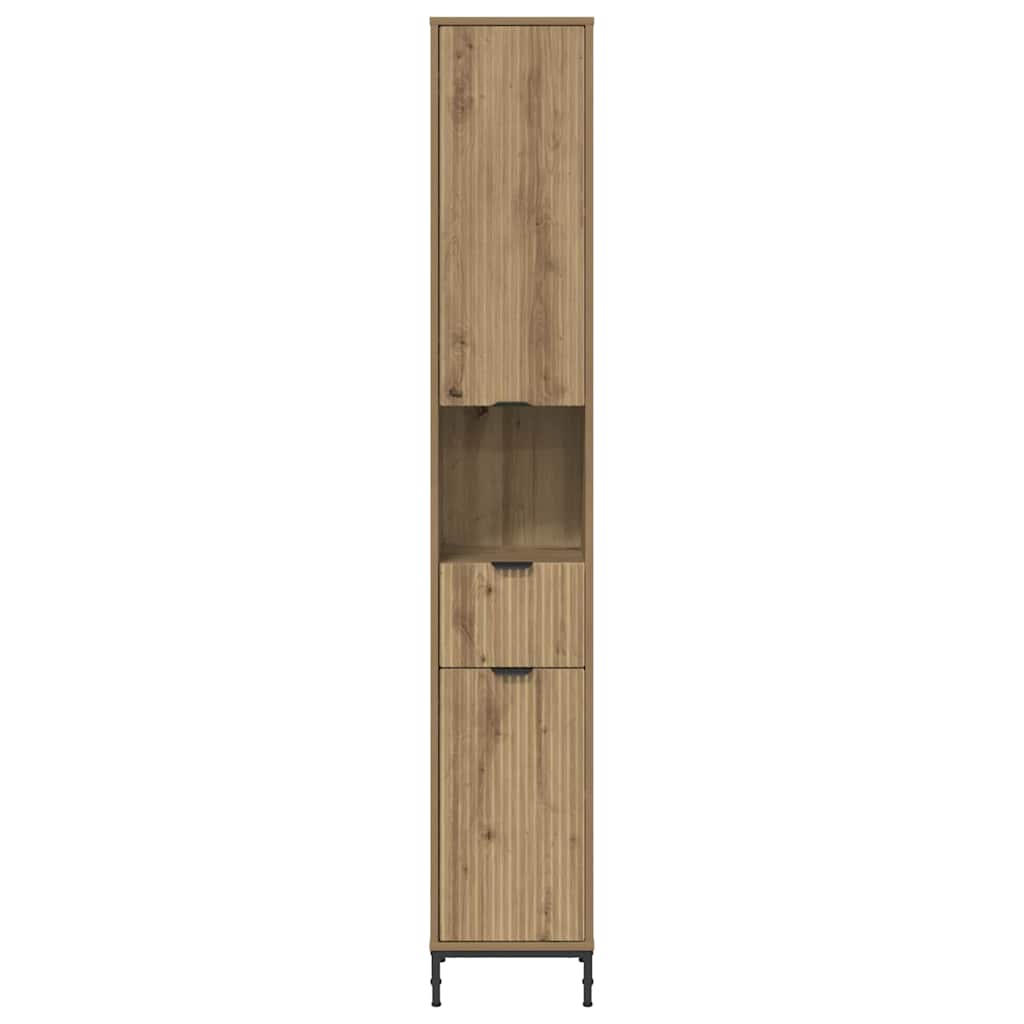 Badezimmerschrank Artisan-Eiche 31,5 x 33 x 190 cm