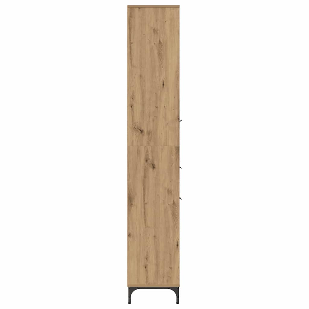 Badezimmerschrank Artisan-Eiche 31,5 x 33 x 190 cm