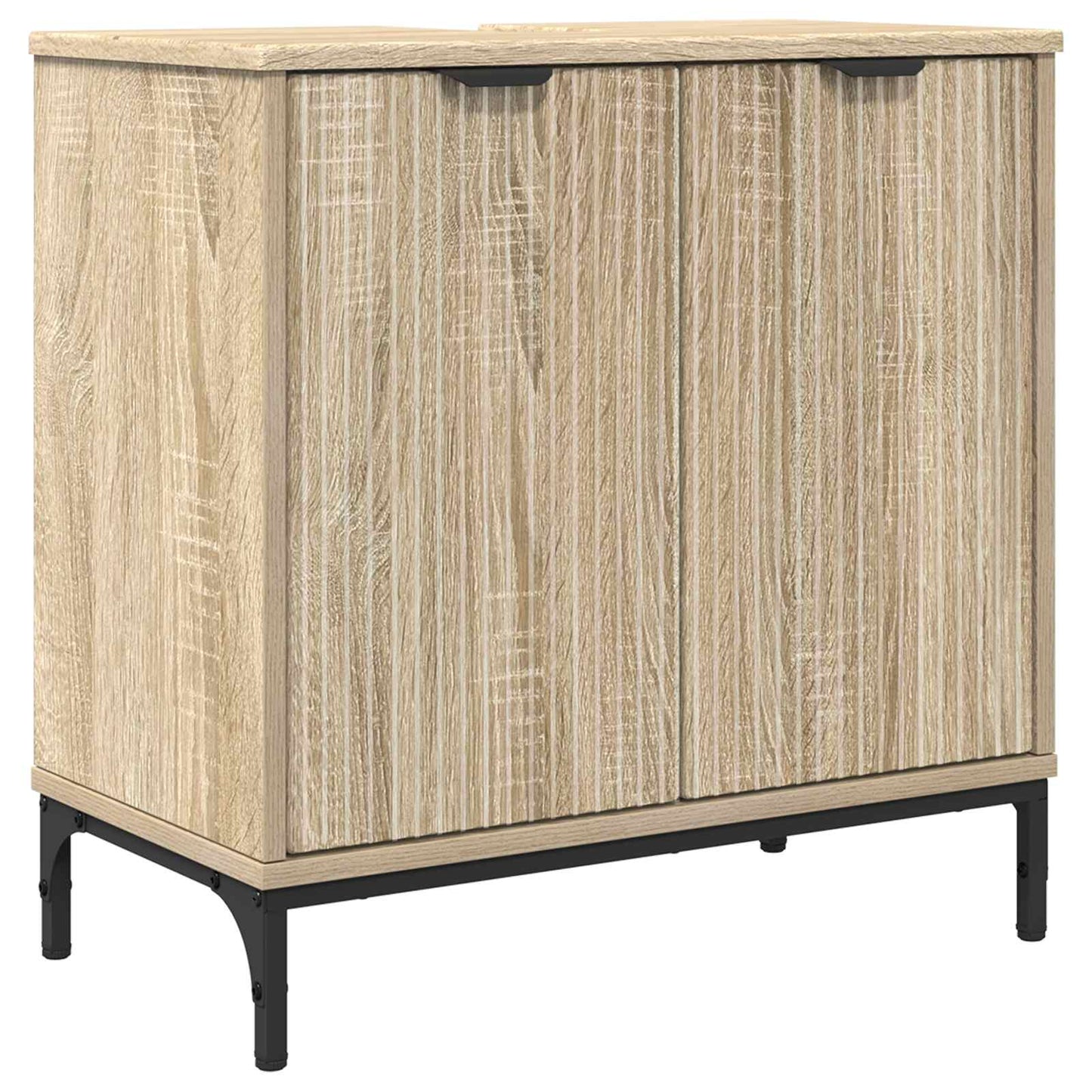 Waschbeckenschrank Sonoma-Eiche 60,5 x 33,5 x 61 cm