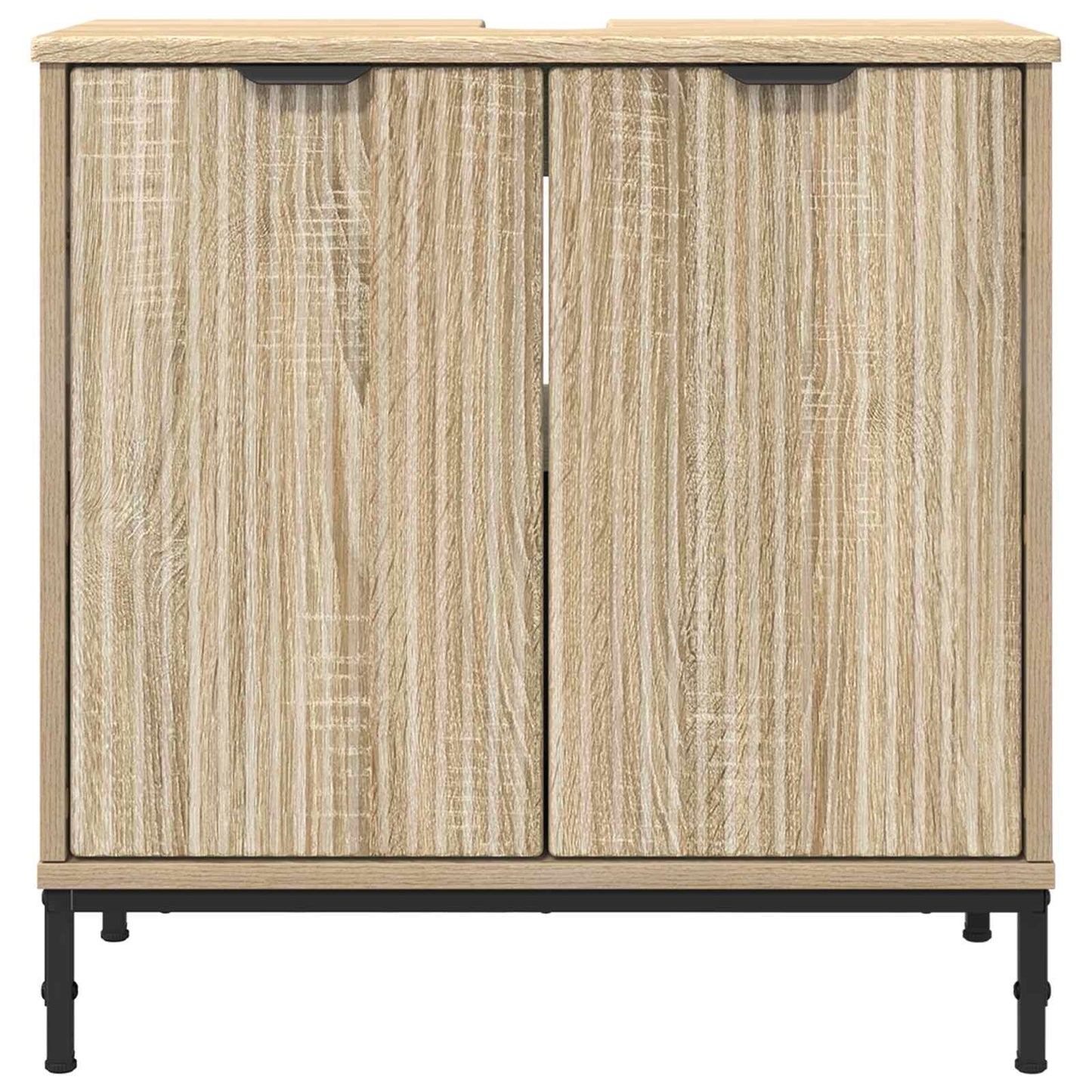 Waschbeckenschrank Sonoma-Eiche 60,5 x 33,5 x 61 cm